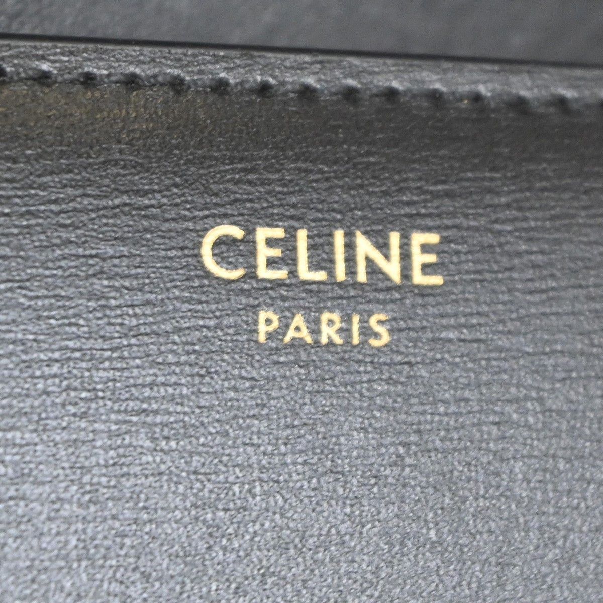 Celine Celine Triomphe Trifold Wallet Leather Size ONE SIZE - 9 Thumbnail