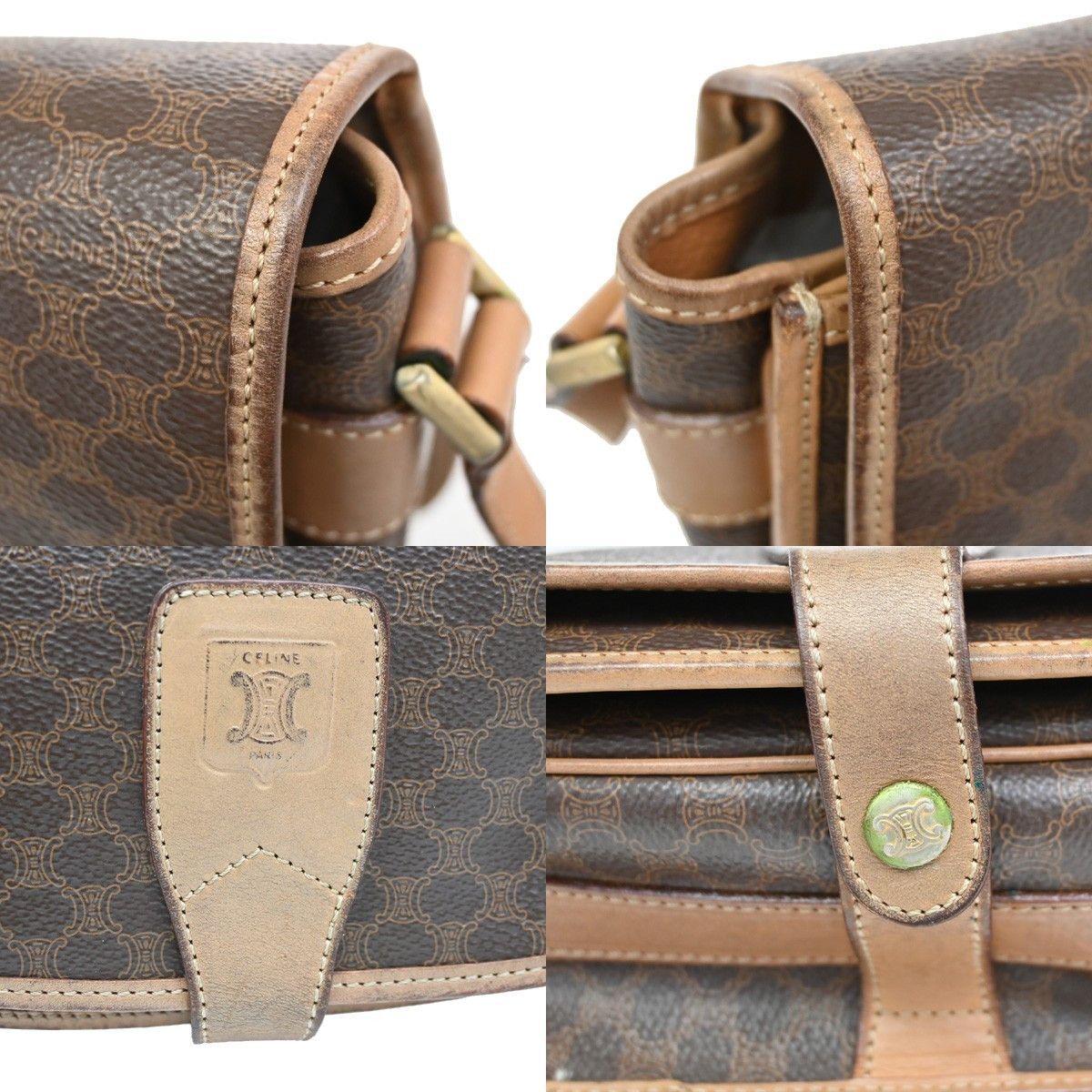 Celine Celine Macadam Shoulder Bag Canvas Size ONE SIZE - 9 Thumbnail