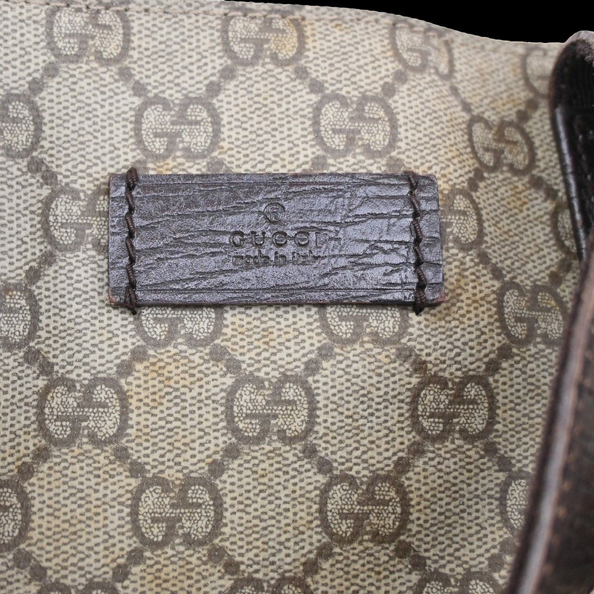 Gucci Gucci Belted Tote GG Coated Canvas Size ONE SIZE - 13 Thumbnail