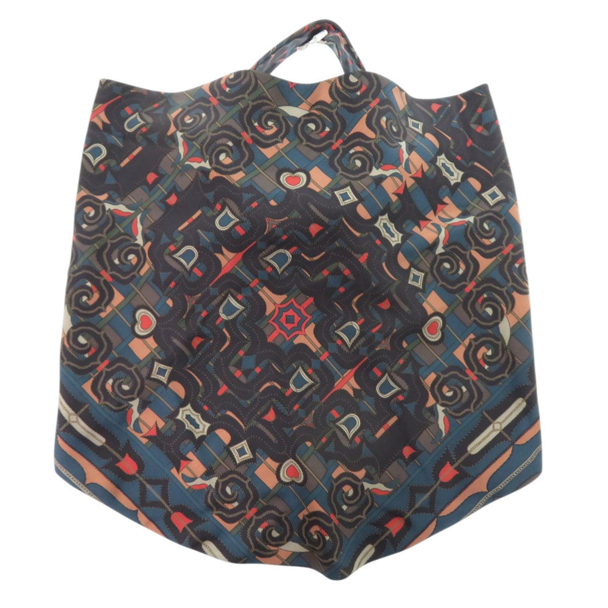 Hermes Hermes Like new Hermès Petit H detachable collar, made of silk and cowhide in gray. Fashion accessory, 0773. Size ONE SIZE - 3 Thumbnail