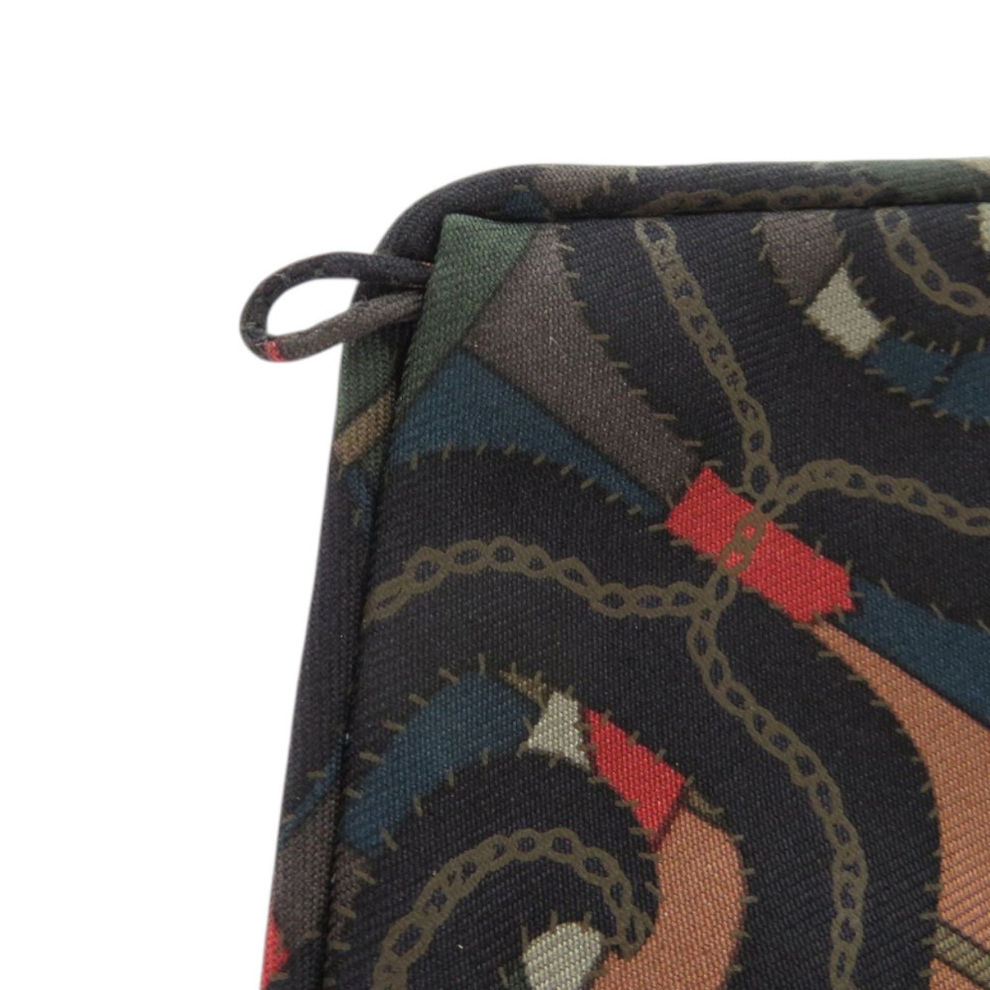 Hermes Hermes Like new Hermès Petit H detachable collar, made of silk and cowhide in gray. Fashion accessory, 0773. Size ONE SIZE - 8 Thumbnail