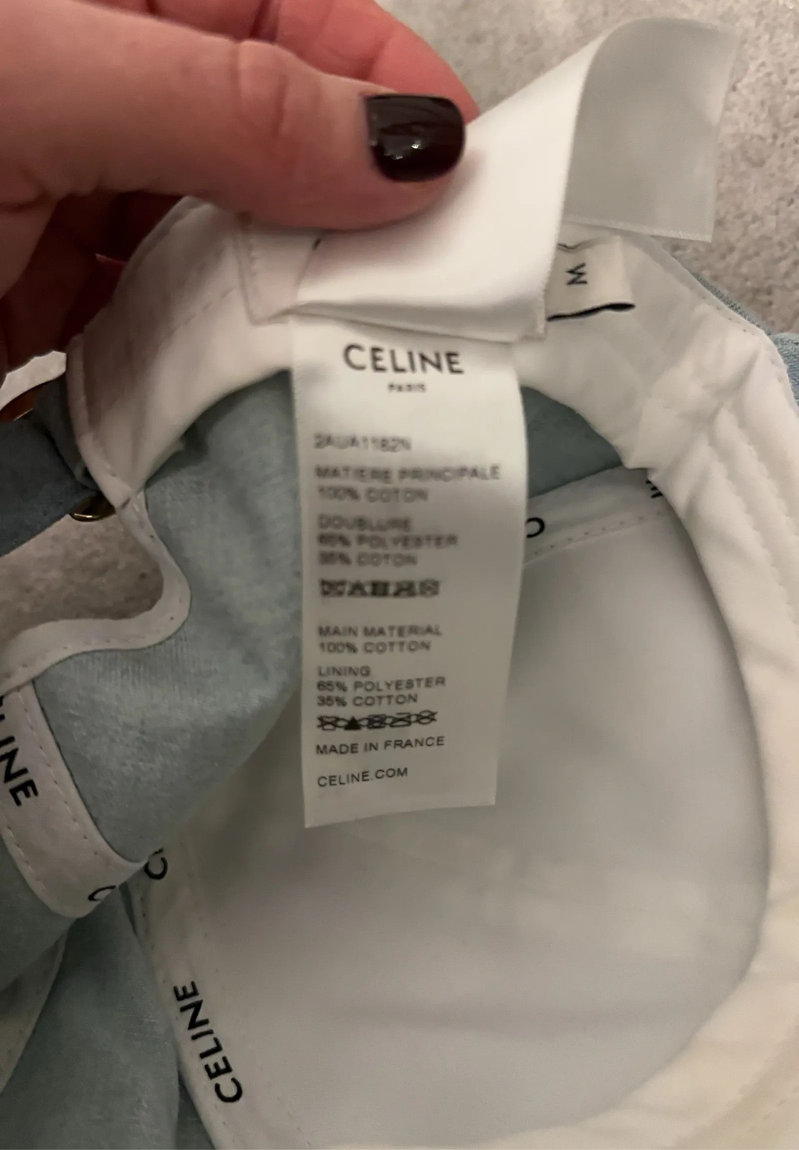 Celine Celine Baseball cap Hat Size ONE SIZE - 3 Thumbnail