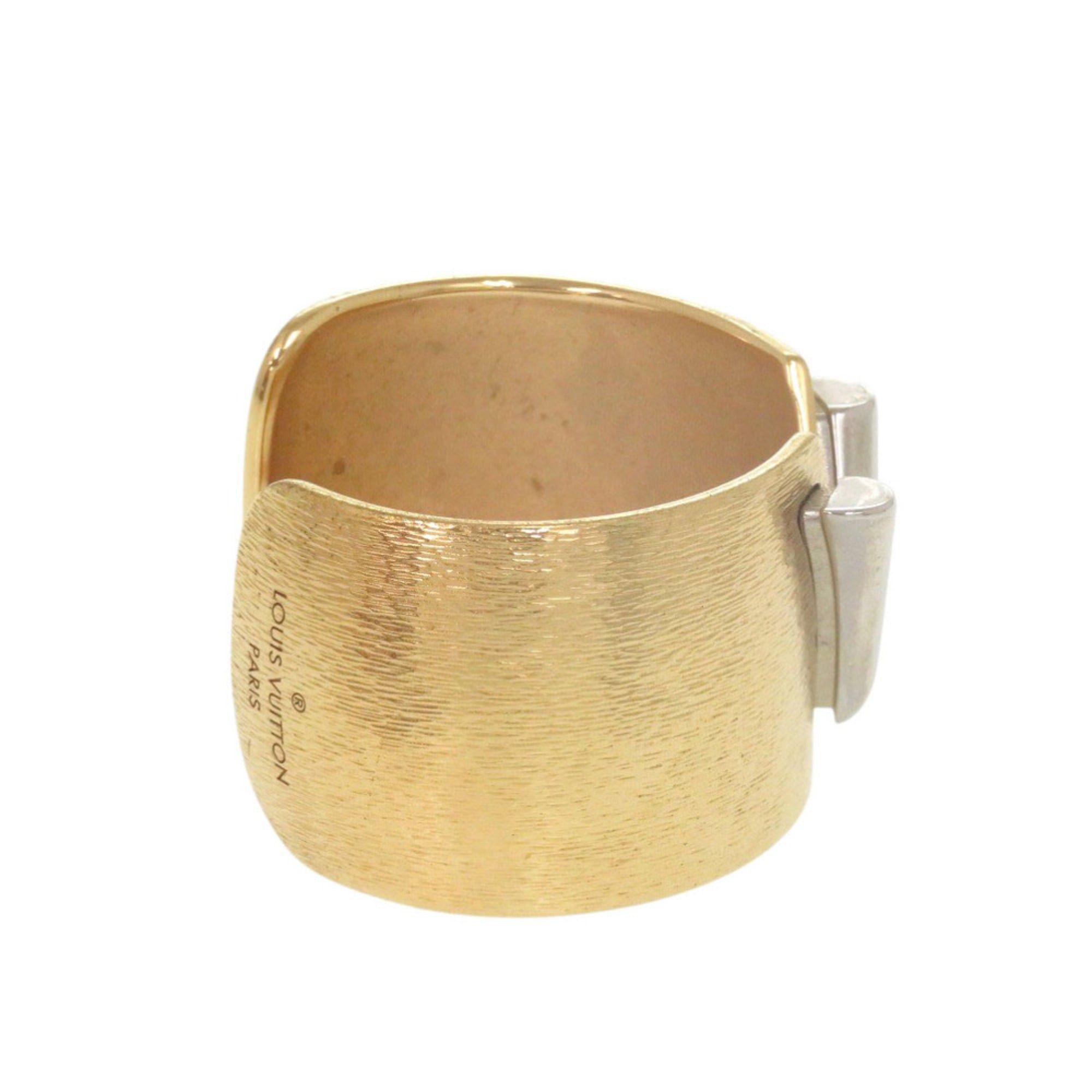 Louis Vuitton Excellent condition Louis Vuitton Essential V Colorama Cuff Bangle M68031 Metal Gold Bracelet LV 2081 LOUIS VUITTON Size ONE SIZE - 5 Thumbnail
