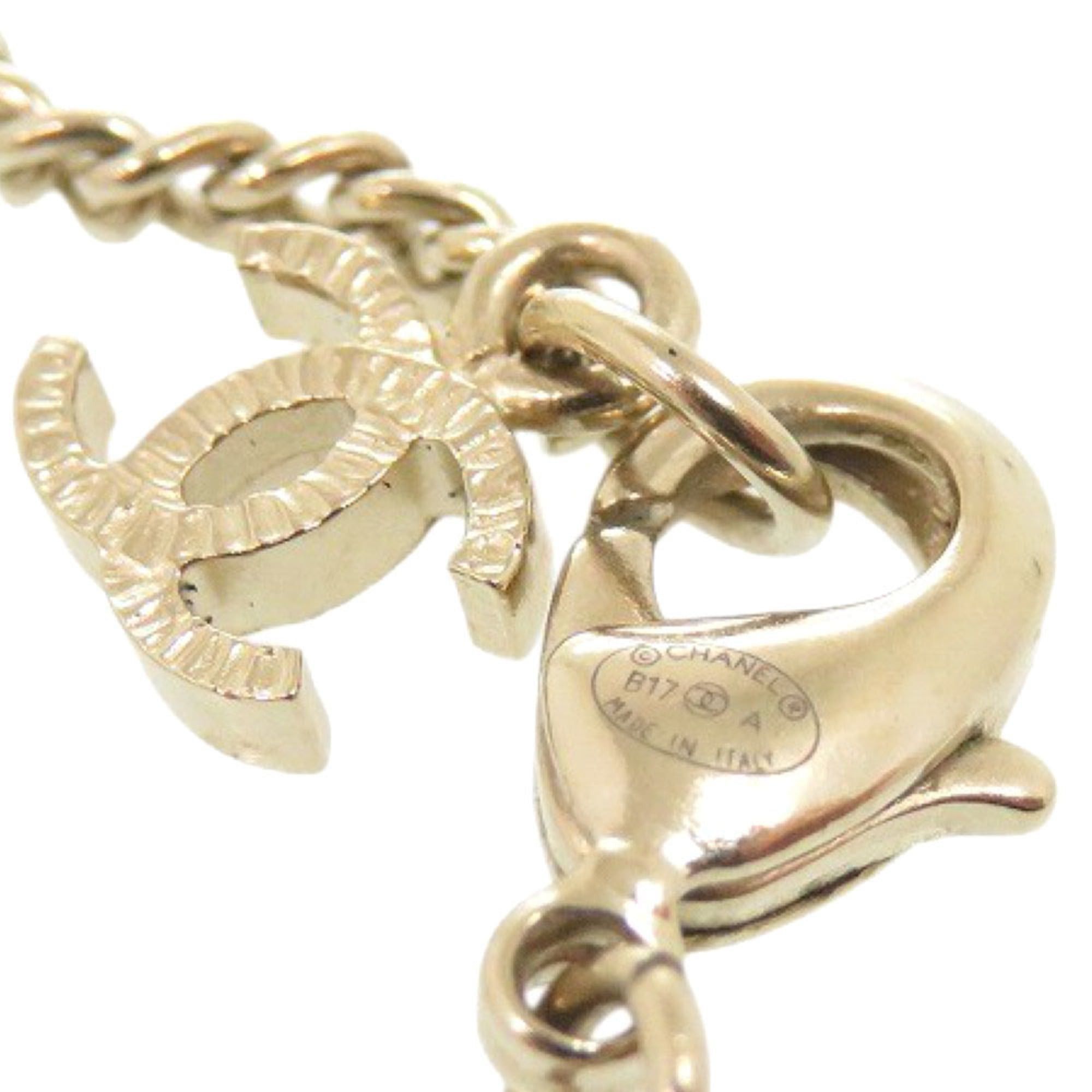 Chanel Excellent condition Chanel Coco Mark GP Gold Necklace 0756 CHANEL Size ONE SIZE - 4 Thumbnail