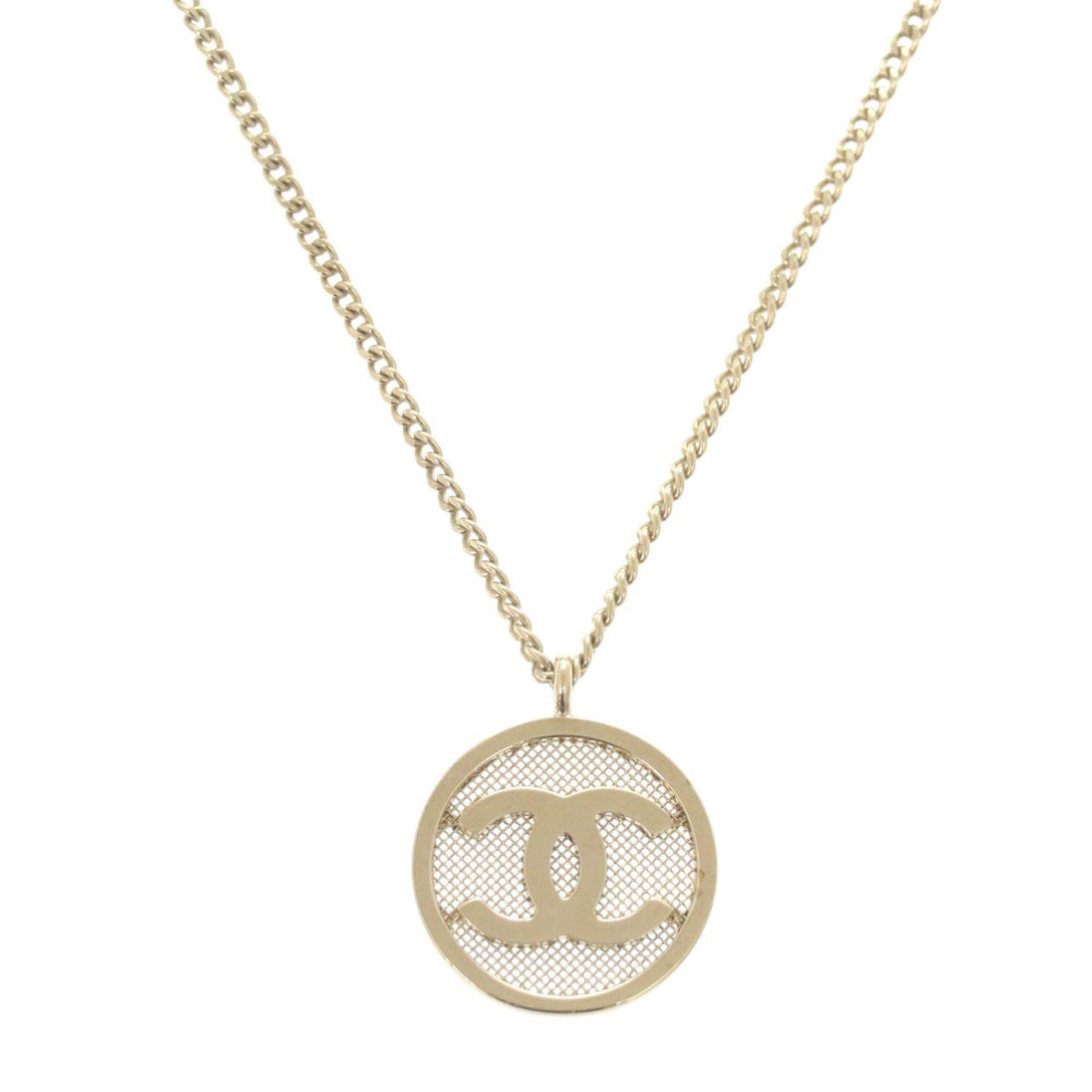 Chanel Excellent condition Chanel Coco Mark GP Gold Necklace 0756 CHANEL Size ONE SIZE - 3 Thumbnail