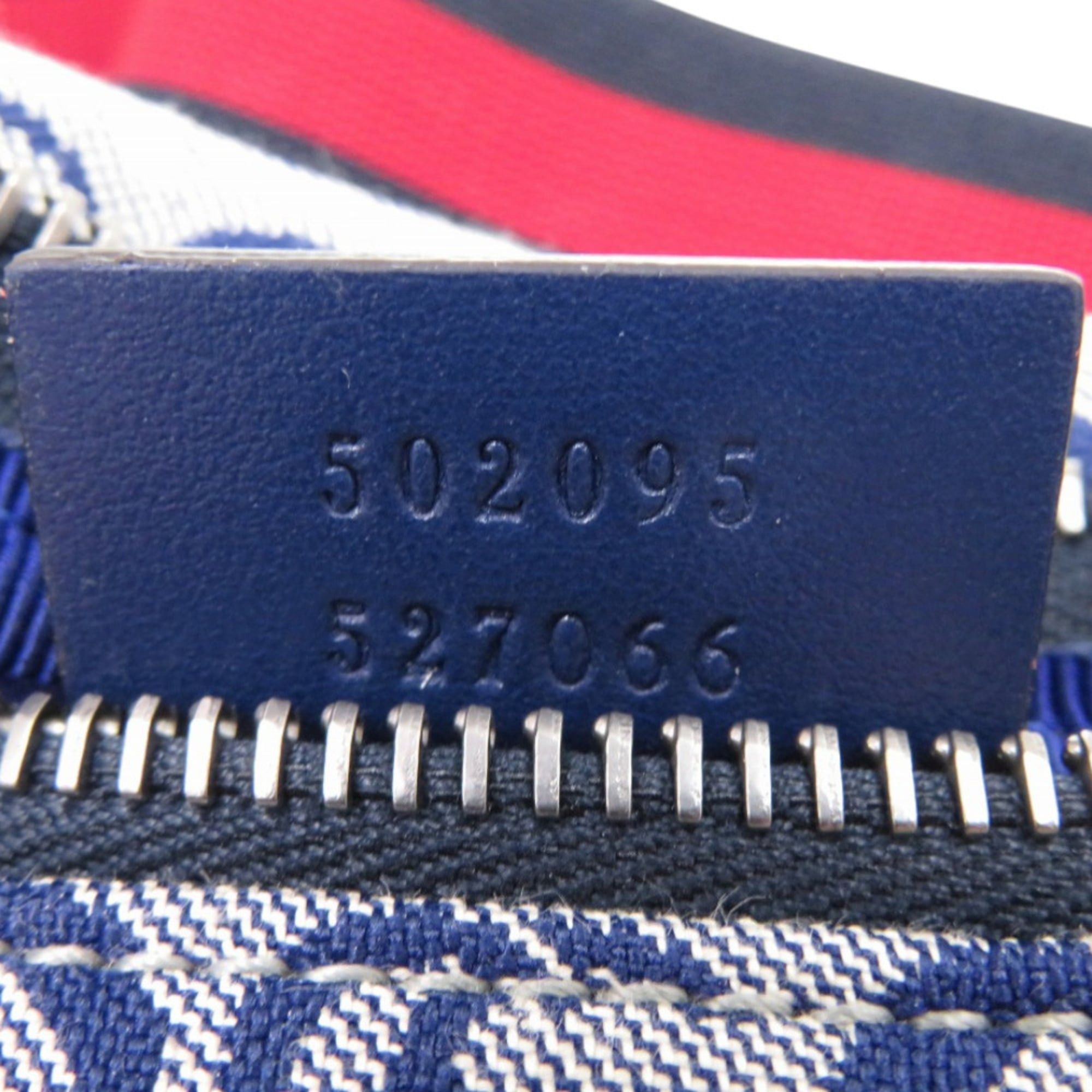 Gucci Like new Gucci children's star waist pouch 502095, canvas and leather, blue, 1584 GUCCI Size ONE SIZE - 7 Thumbnail