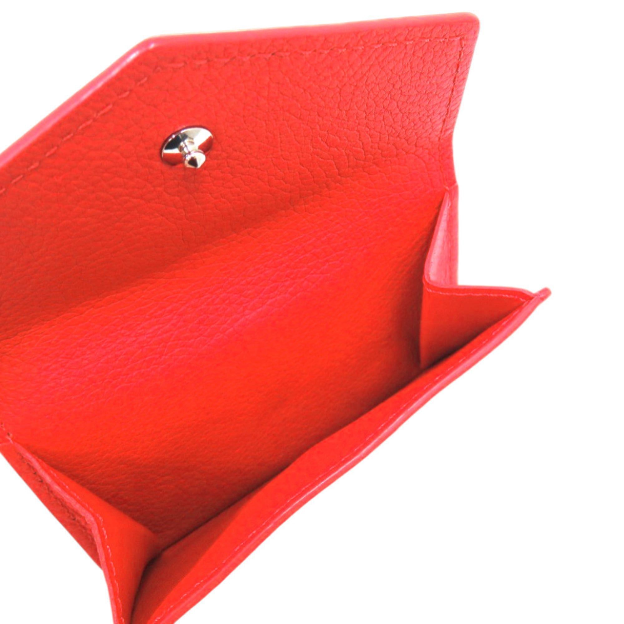 Louis Vuitton Like new Louis Vuitton Portefeuille Rock Mini M67860 Leather Red Tri-fold Wallet LV 1671 LOUIS VUITTON Size ONE SIZE - 5 Thumbnail