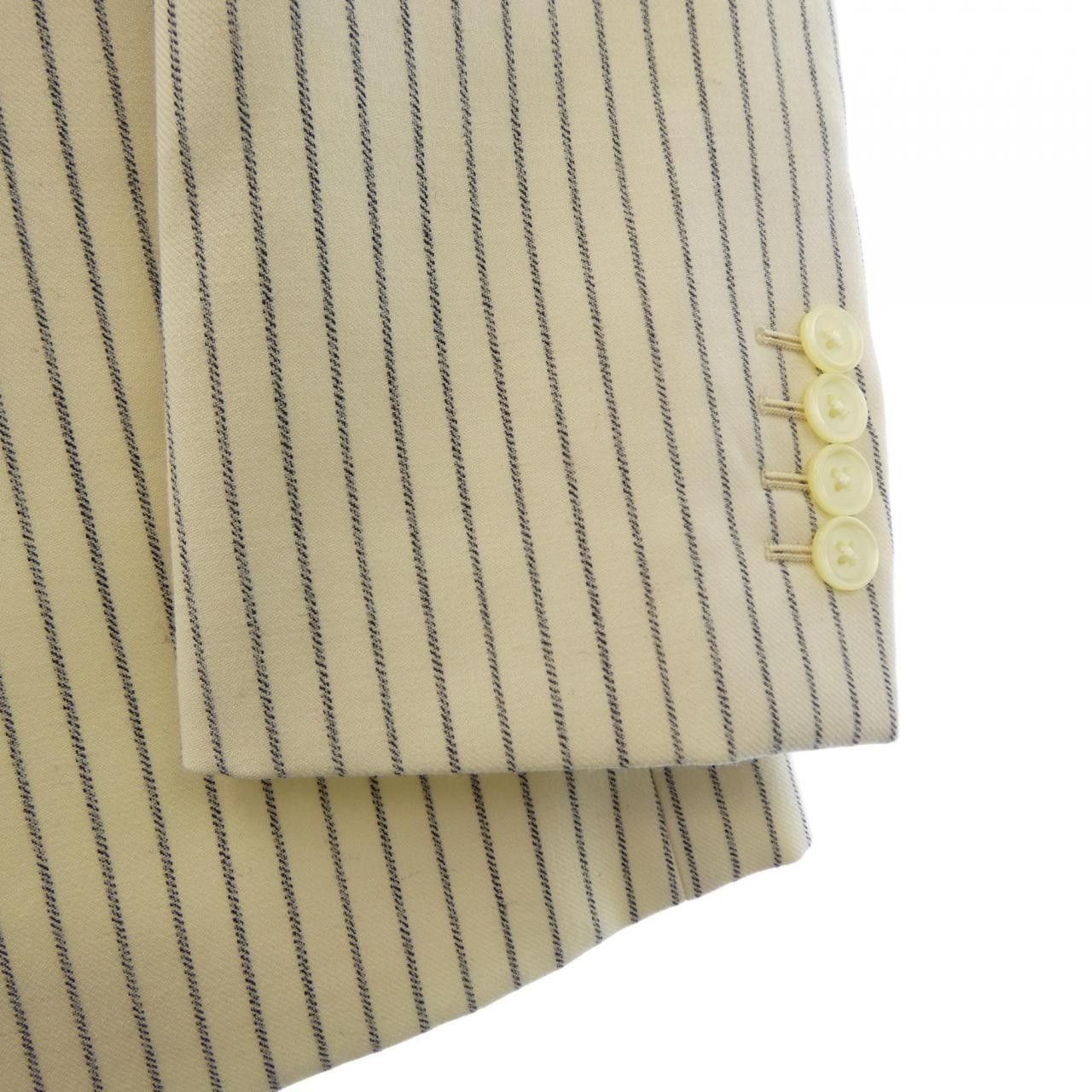 Celine Celine Celine Stripe Carnaby Wool Jacket Others Outerwear RV0FO0A50 DUTY FREE for USA Size ONE SIZE - 6 Thumbnail