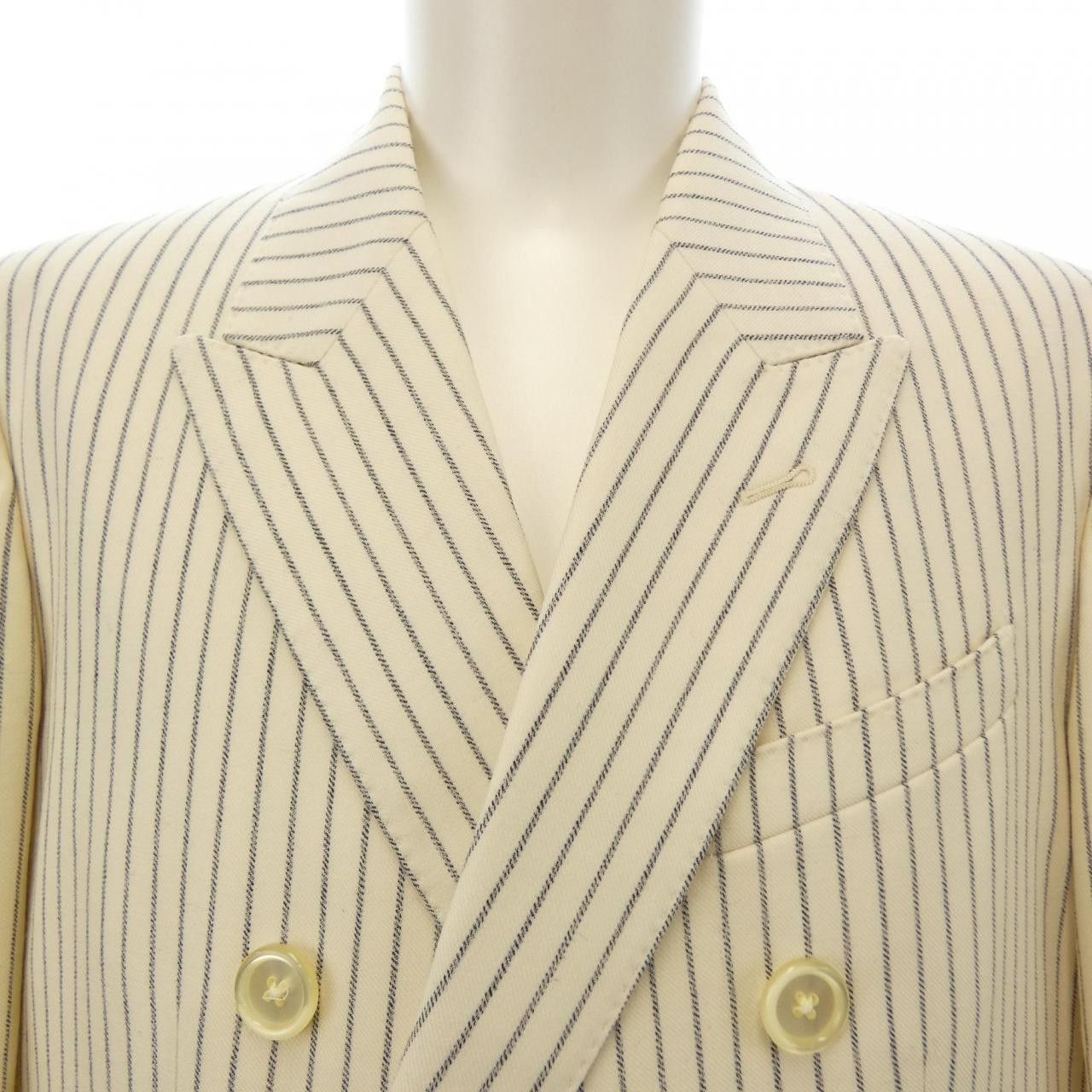Celine Celine Celine Stripe Carnaby Wool Jacket Others Outerwear RV0FO0A50 DUTY FREE for USA Size ONE SIZE - 5 Thumbnail