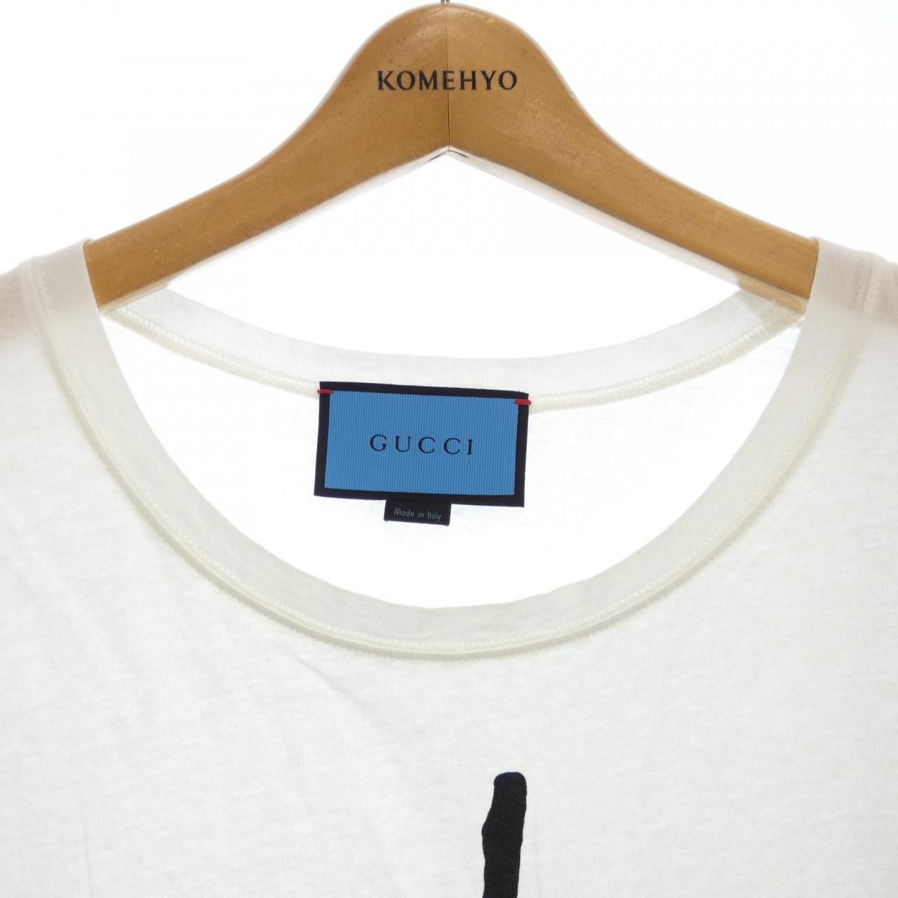 Gucci Gucci Gucci T-shirt Cotton T-Shirts 432086-X3E88 DUTY FREE for USA Size ONE SIZE - 5 Thumbnail