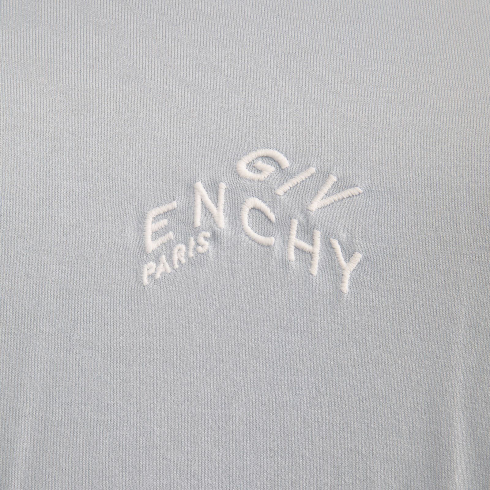 Givenchy Blue Logo Embroidered T-Shirt Size XL / US 12-14 / IT 48-50 - 3 Thumbnail