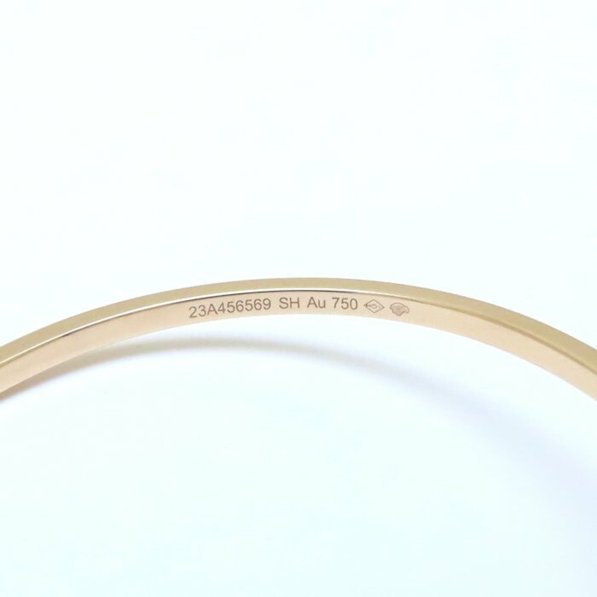 Hermes HERMES Chaine d'Ancre Contour Bangle with 0.84ct Diamonds in 18KPG, Women's, 294639 Size ONE SIZE - 6 Thumbnail