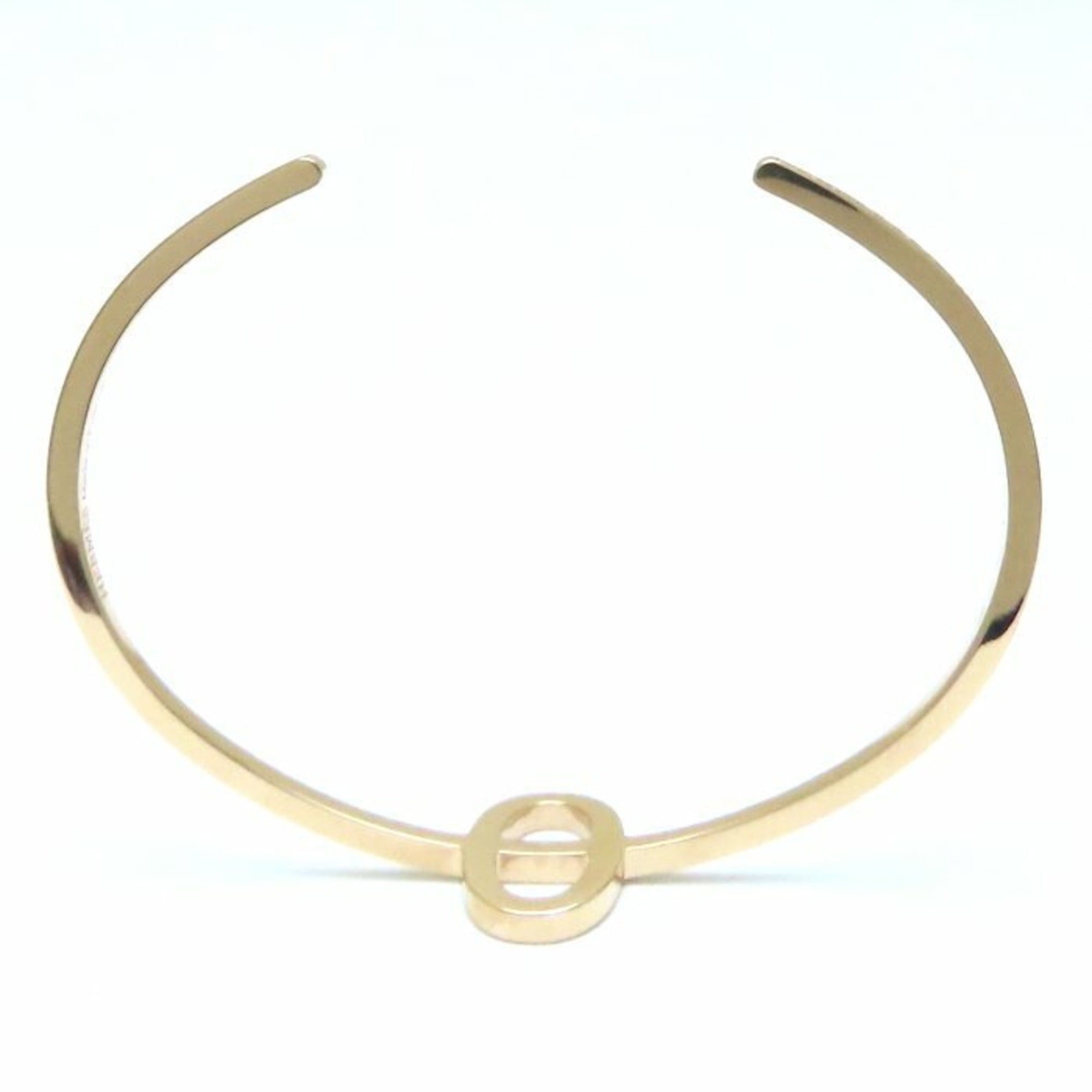Hermes HERMES Chaine d'Ancre Contour Bangle with 0.84ct Diamonds in 18KPG, Women's, 294639 Size ONE SIZE - 3 Thumbnail