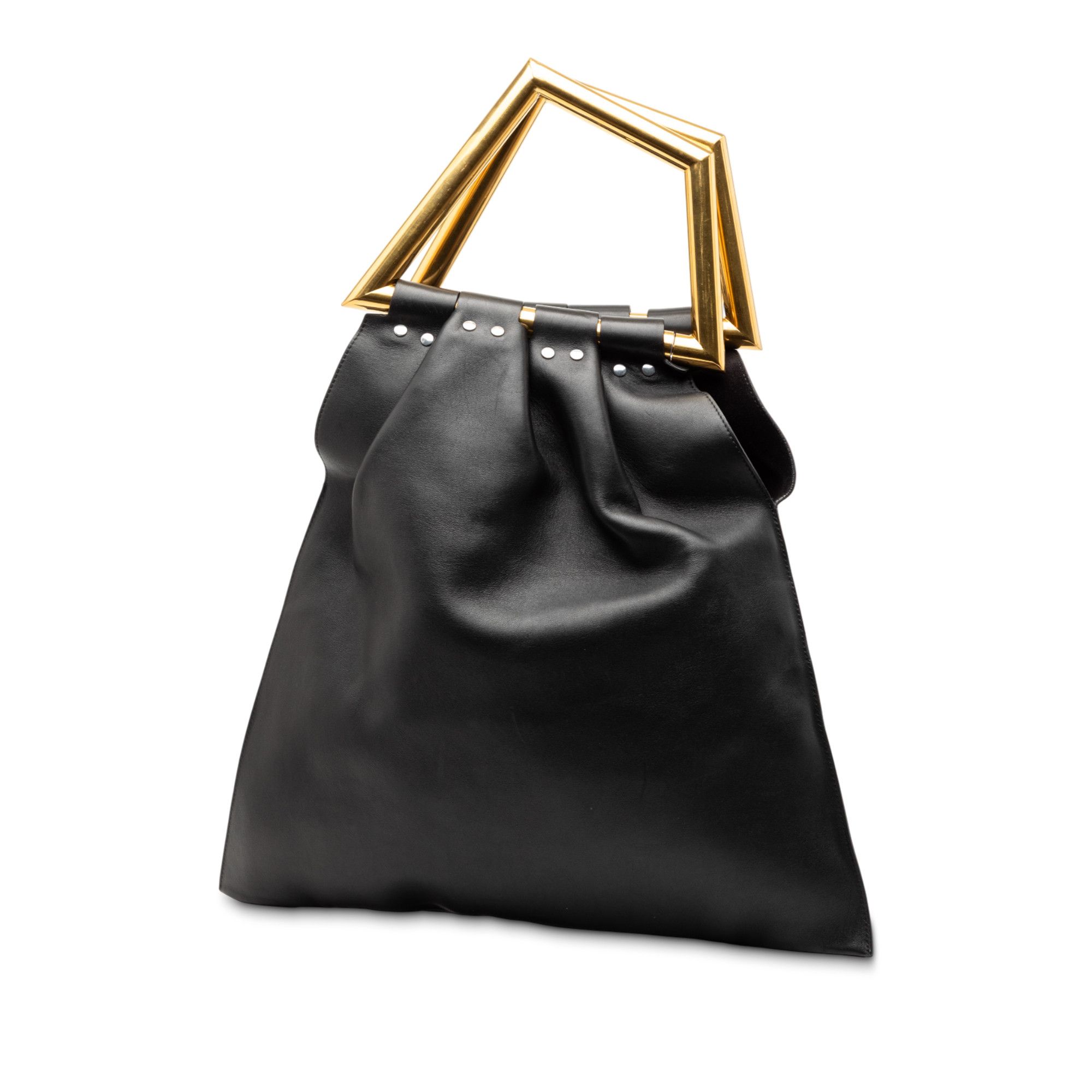 Celine Celine Leather Open Triangle Sac Handbag Size ONE SIZE - 2 Thumbnail