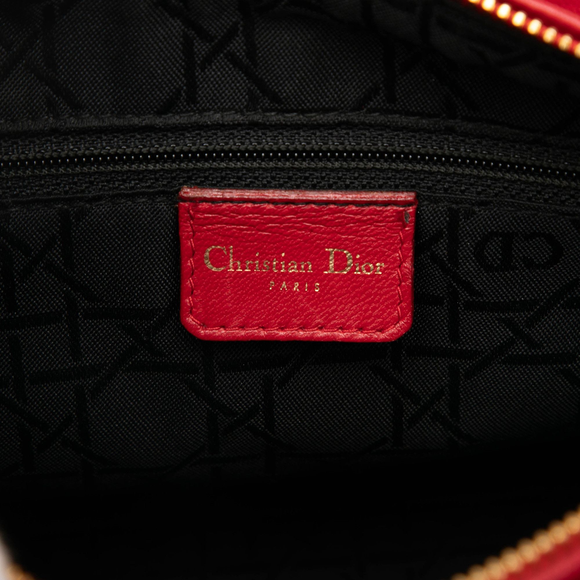 Dior Dior Medium Lambskin Cannage Lady Dior Size ONE SIZE - 5 Thumbnail