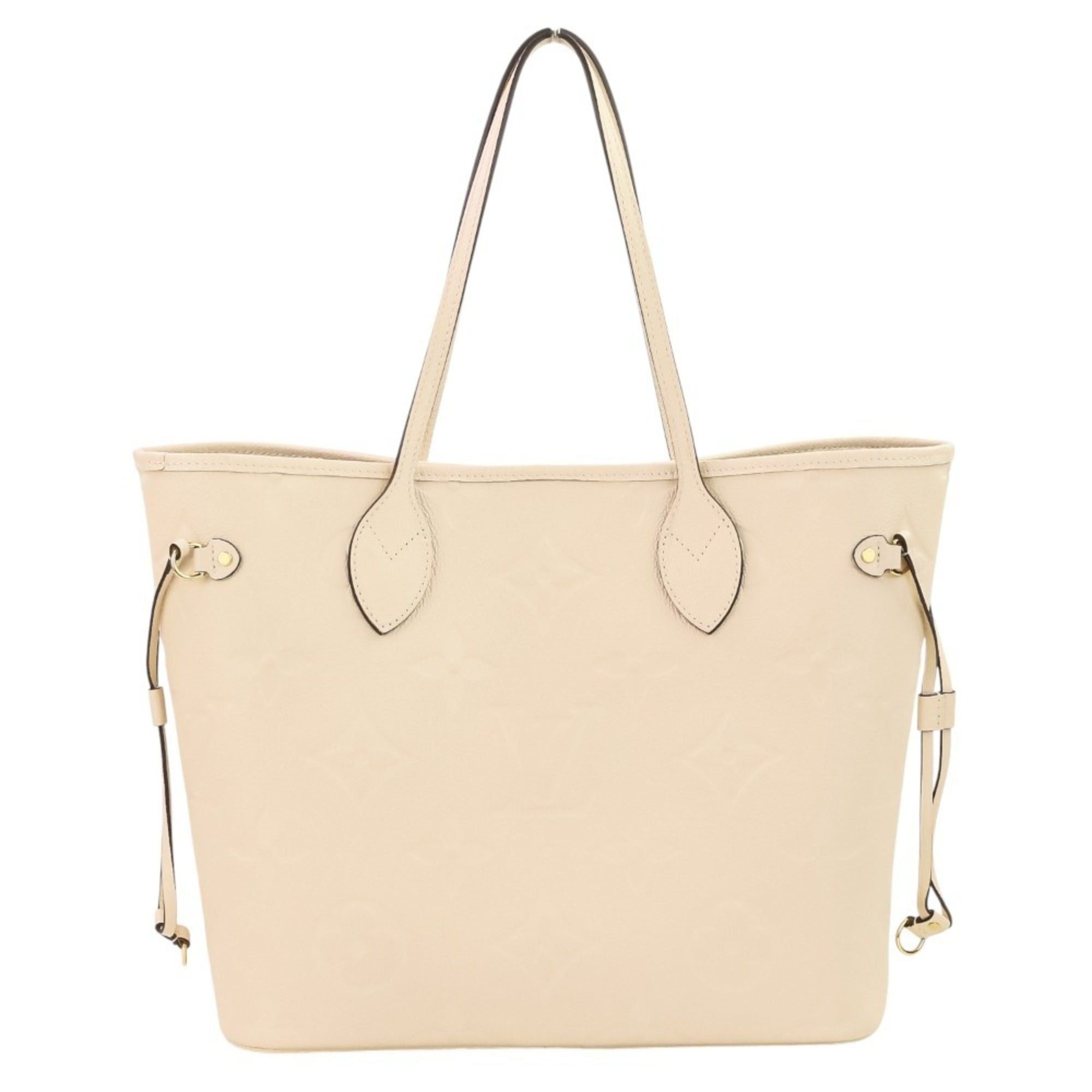 Louis Vuitton LOUIS VUITTON Monogram Empreinte Neverfull MM Tote Bag M46676 Crème Women's Size ONE SIZE - 2 Thumbnail