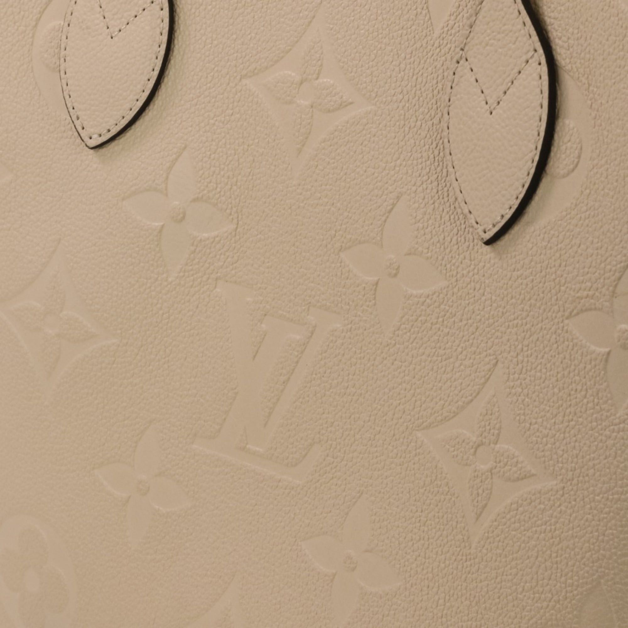 Louis Vuitton LOUIS VUITTON Monogram Empreinte Neverfull MM Tote Bag M46676 Crème Women's Size ONE SIZE - 12 Thumbnail