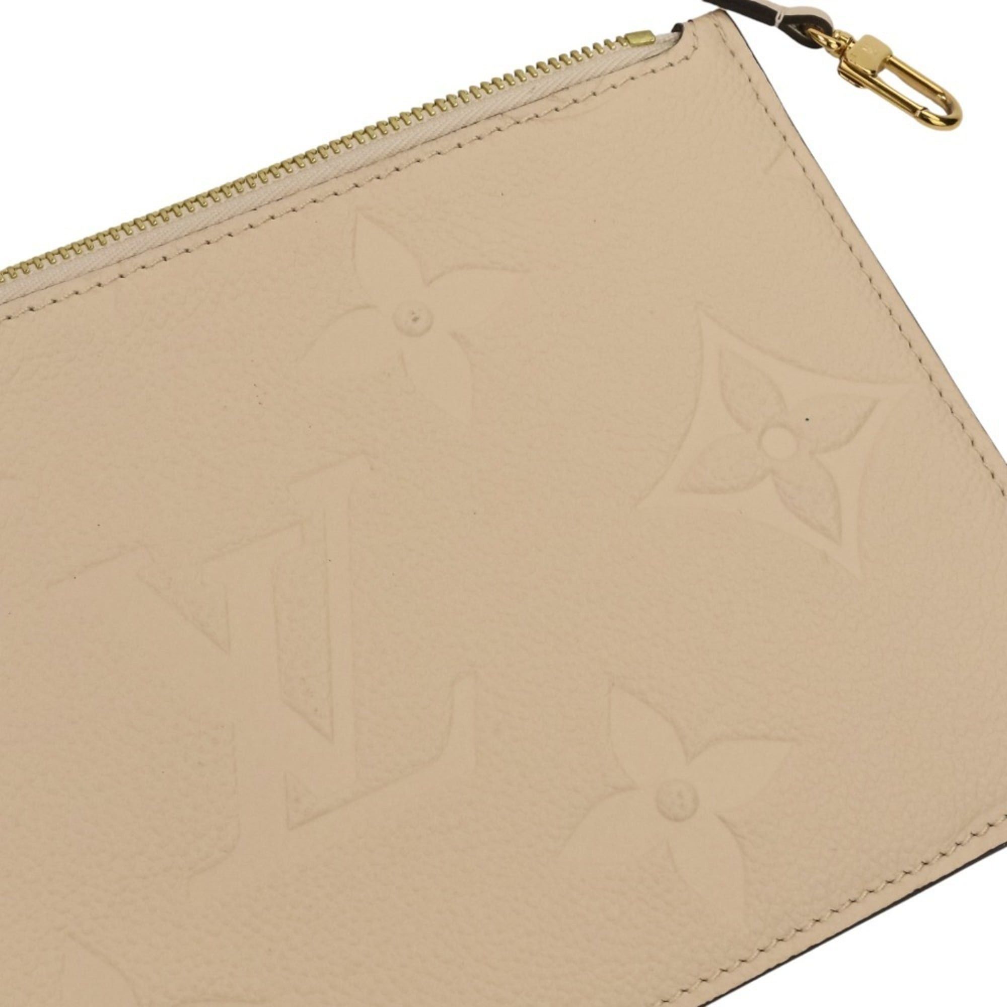 Louis Vuitton LOUIS VUITTON Monogram Empreinte Neverfull MM Tote Bag M46676 Crème Women's Size ONE SIZE - 15 Thumbnail