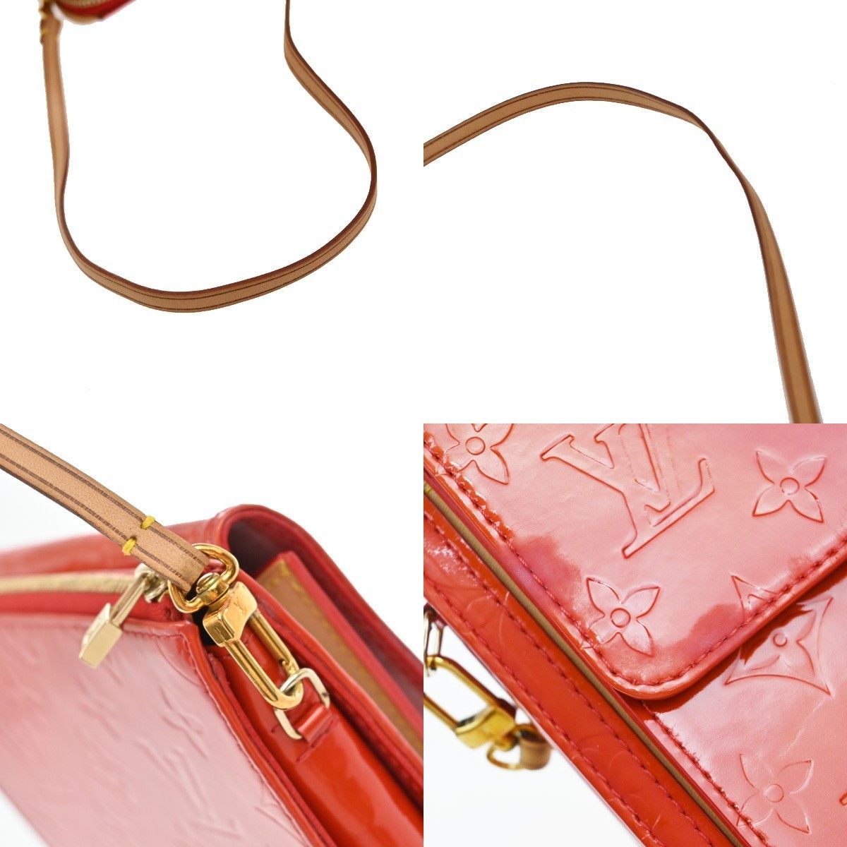 Louis Vuitton Louis Vuitton Mott Handbag Monogram Vernis Size ONE SIZE - 11 Thumbnail