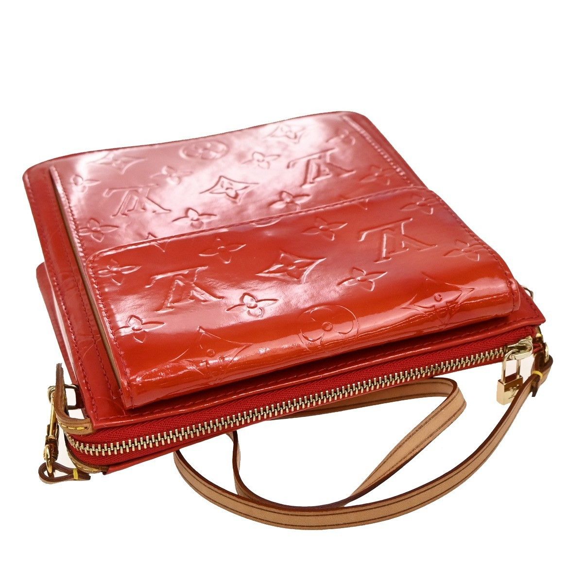 Louis Vuitton Louis Vuitton Mott Handbag Monogram Vernis Size ONE SIZE - 8 Thumbnail