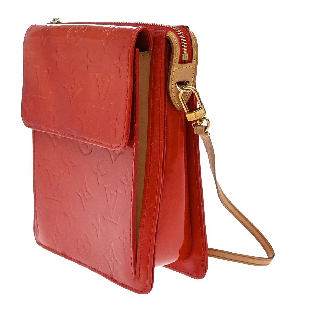 Louis Vuitton Louis Vuitton Mott Handbag Monogram Vernis Size ONE SIZE - 3 Thumbnail