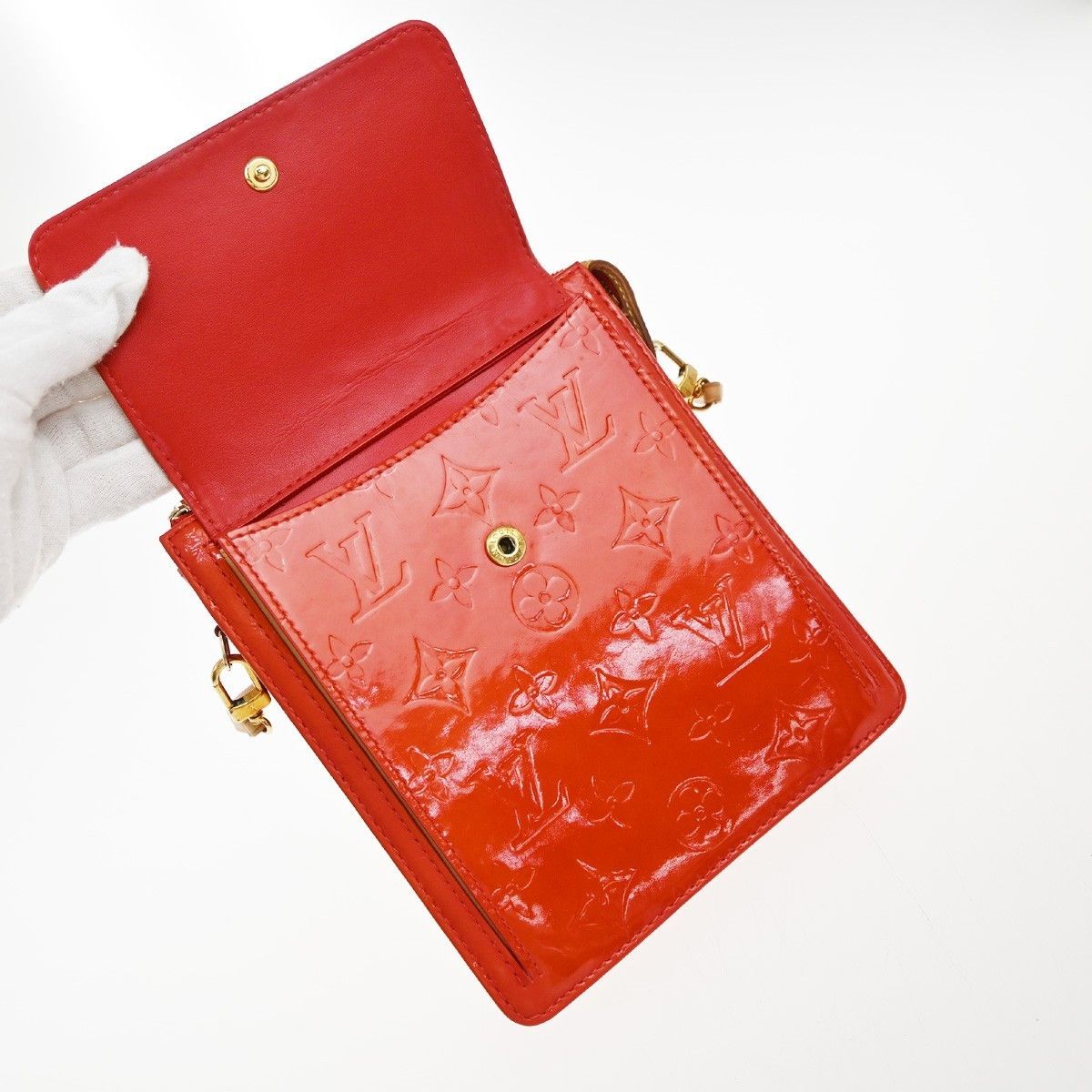 Louis Vuitton Louis Vuitton Mott Handbag Monogram Vernis Size ONE SIZE - 12 Thumbnail