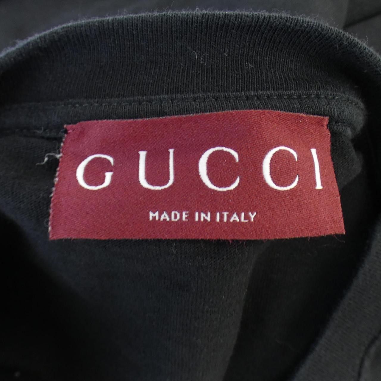 Gucci Gucci Gucci T-shirt Cotton T-Shirts 796395XJGQT DUTY FREE for USA Size ONE SIZE - 4 Thumbnail