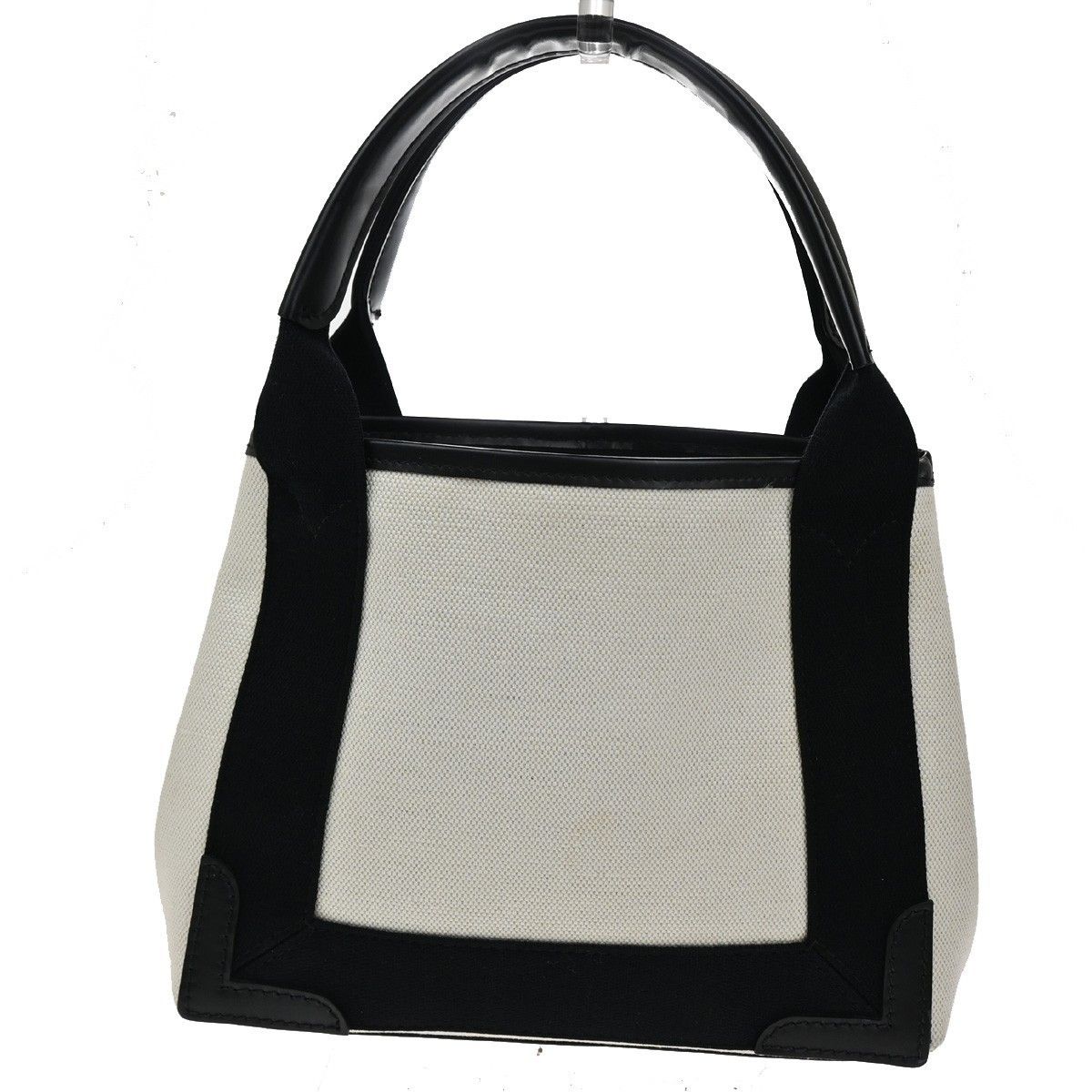 Balenciaga Balenciaga Navy Cabas Canvas with Leather Size ONE SIZE - 2 Thumbnail