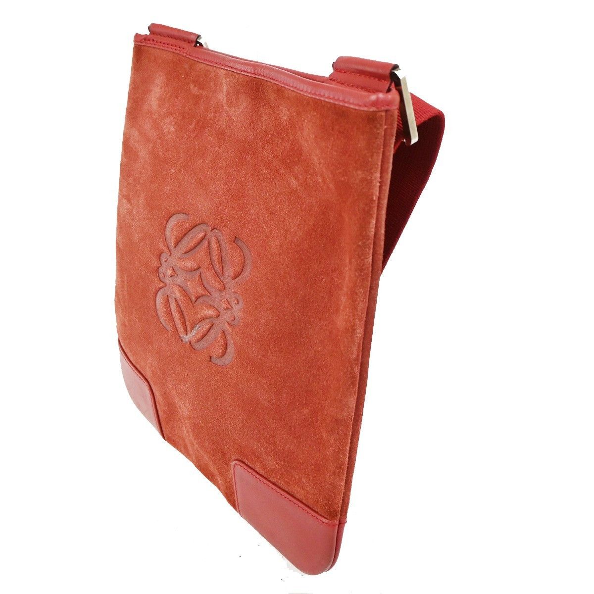 Loewe Loewe Anagram Shoulder Bag Suede Size ONE SIZE - 3 Thumbnail