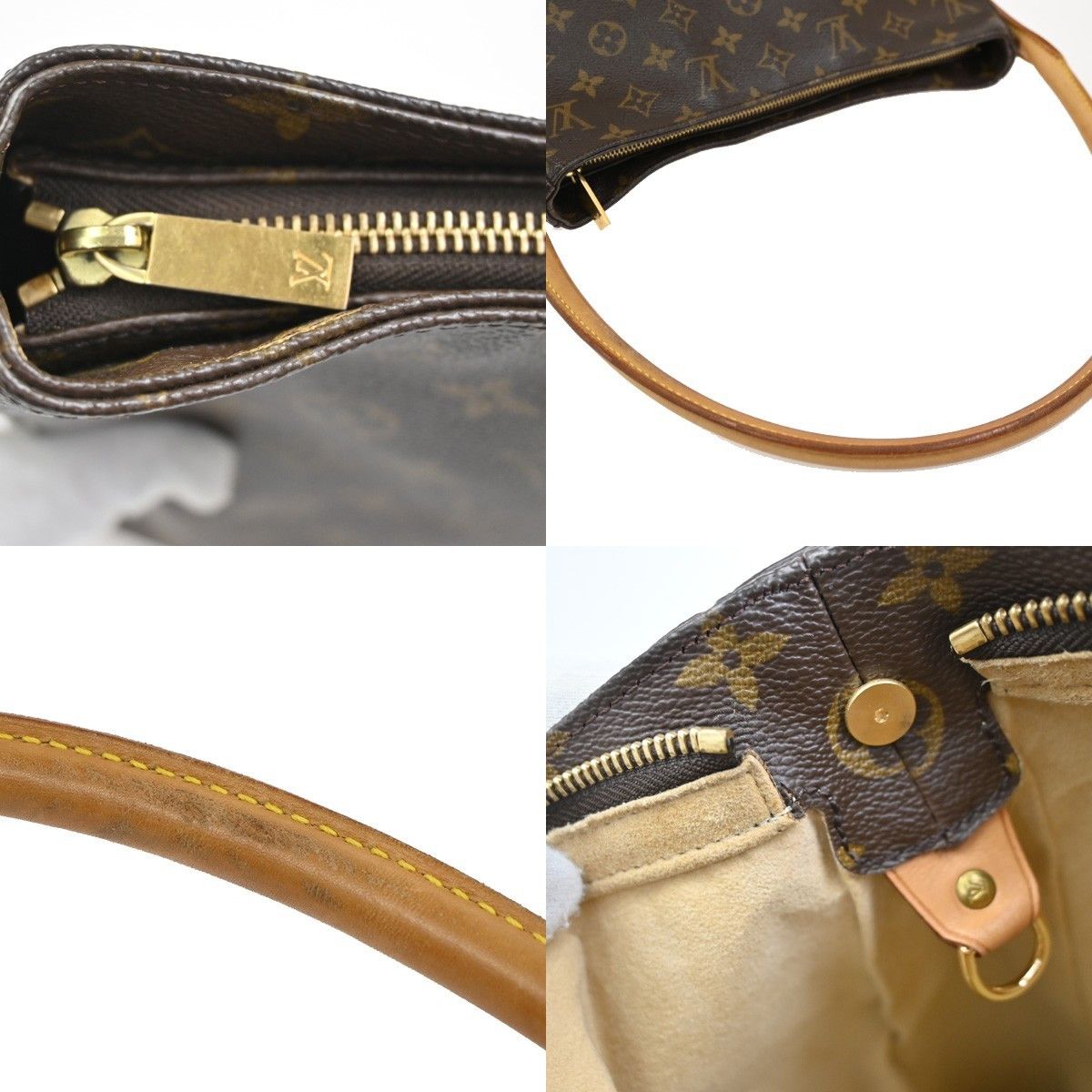 Louis Vuitton Louis Vuitton Looping Handbag Monogram Canvas Size ONE SIZE - 10 Thumbnail