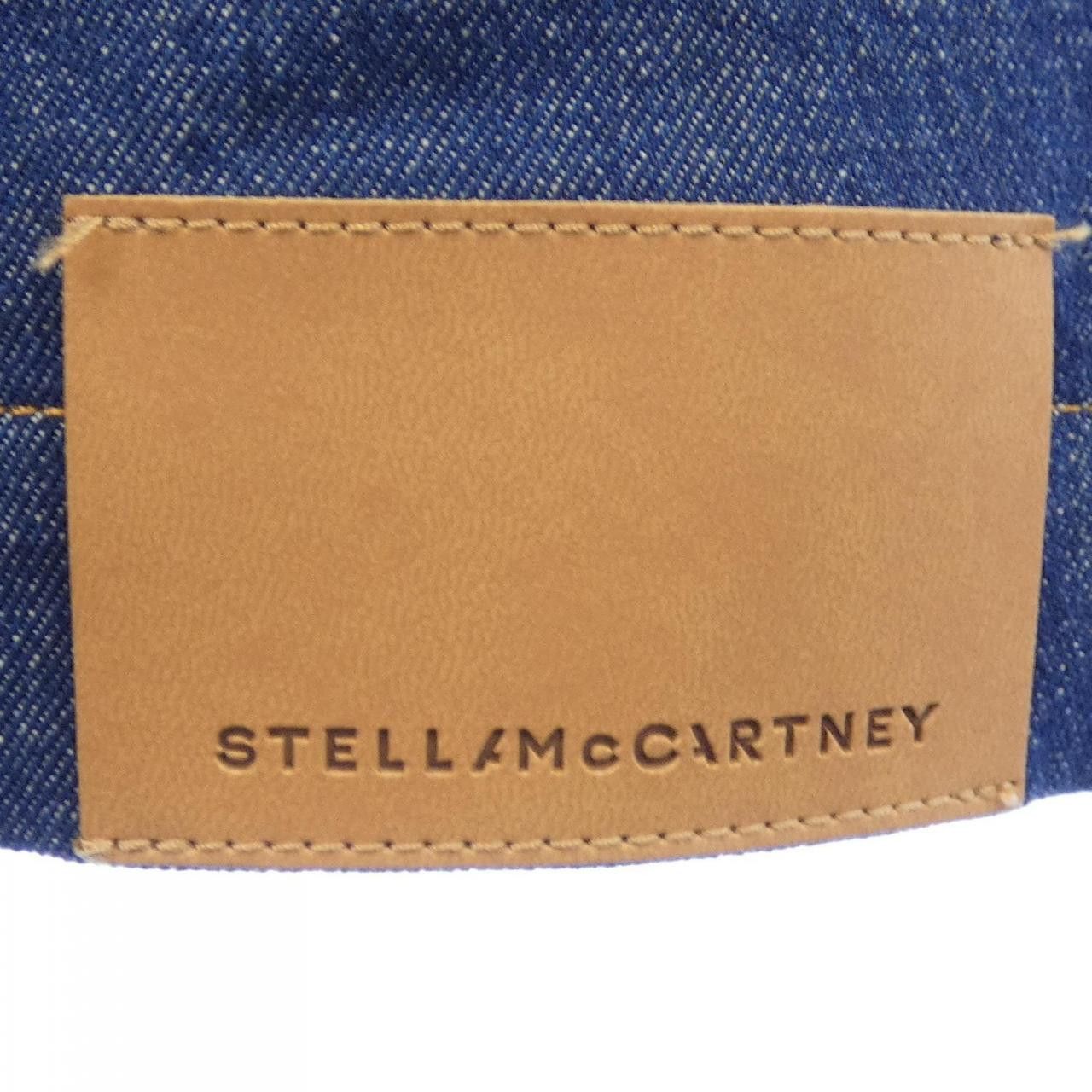Stella McCartney Stella Mccartney Stella McCartney Denim Jacket Denim Outerwear 6D0389 3SQH20 DUTY FREE for USA Size ONE SIZE - 8 Thumbnail