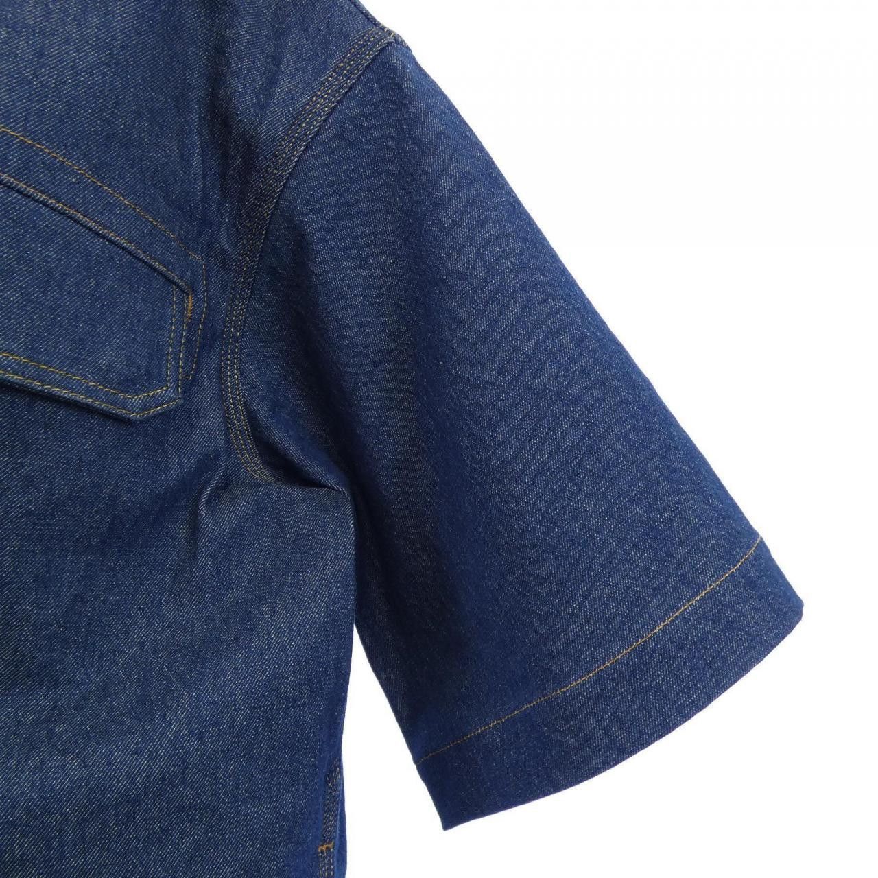 Stella McCartney Stella Mccartney Stella McCartney Denim Jacket Denim Outerwear 6D0389 3SQH20 DUTY FREE for USA Size ONE SIZE - 7 Thumbnail