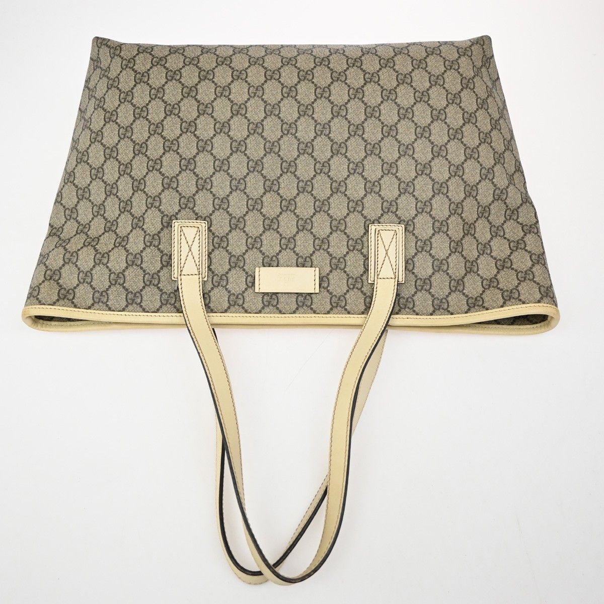 Gucci Gucci Plus Tote GG Coated Canvas with Leather Size ONE SIZE - 8 Thumbnail