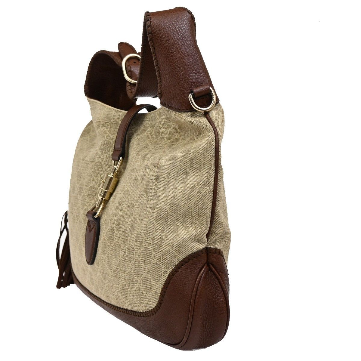 Gucci Gucci New Jackie Bag GG Canvas Size ONE SIZE - 3 Thumbnail