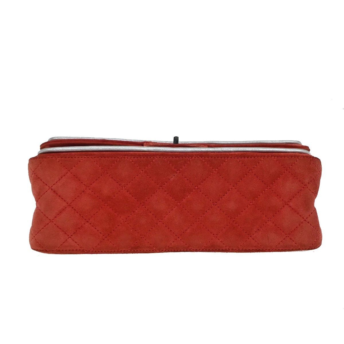 Chanel Chanel Reissue 2.55 Flap Bag Quilted Suede with Metallic Calfskin Size ONE SIZE - 18 Thumbnail