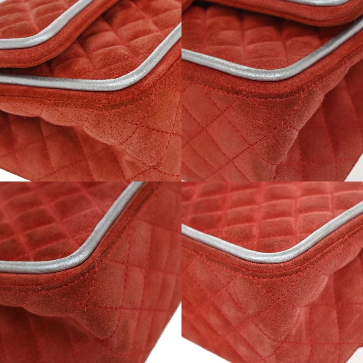 Chanel Chanel Reissue 2.55 Flap Bag Quilted Suede with Metallic Calfskin Size ONE SIZE - 9 Thumbnail