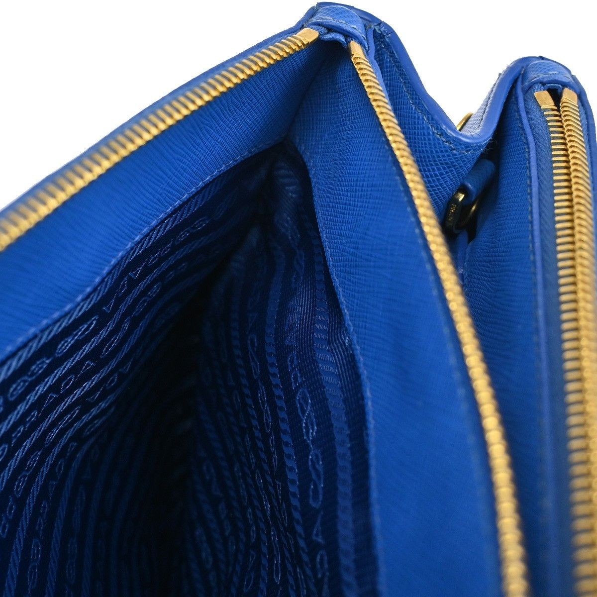 Prada Prada Double Zip Tote Leather Size ONE SIZE - 17 Thumbnail