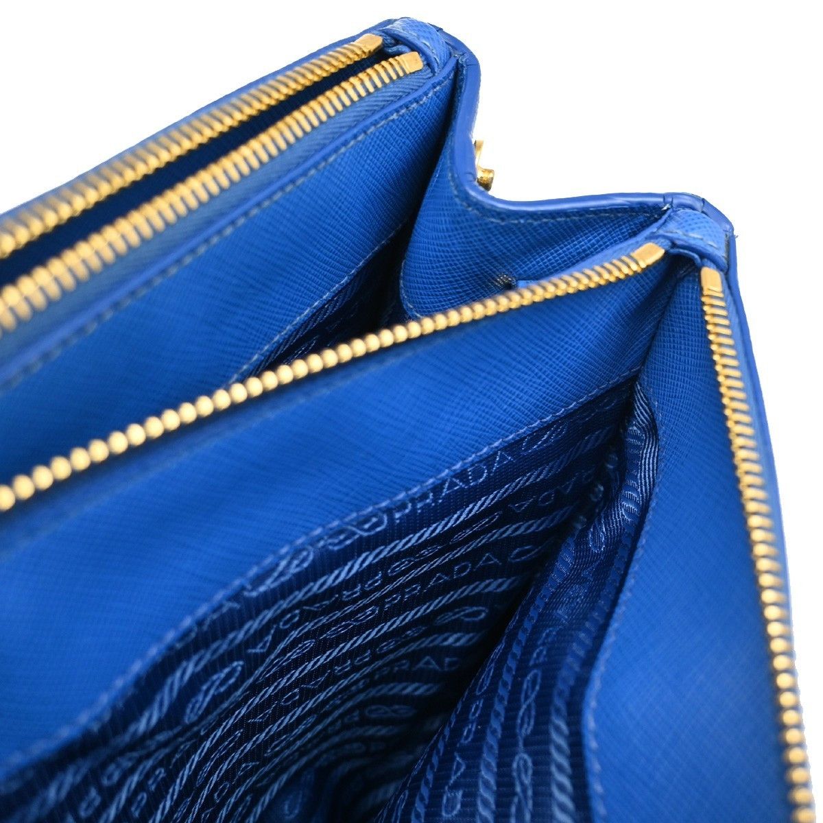 Prada Prada Double Zip Tote Leather Size ONE SIZE - 18 Thumbnail
