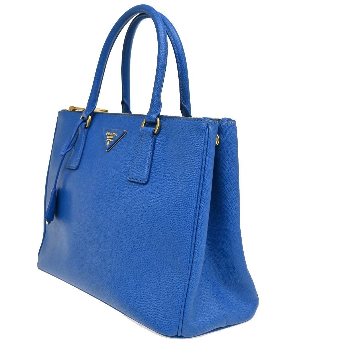 Prada Prada Double Zip Tote Leather Size ONE SIZE - 3 Thumbnail