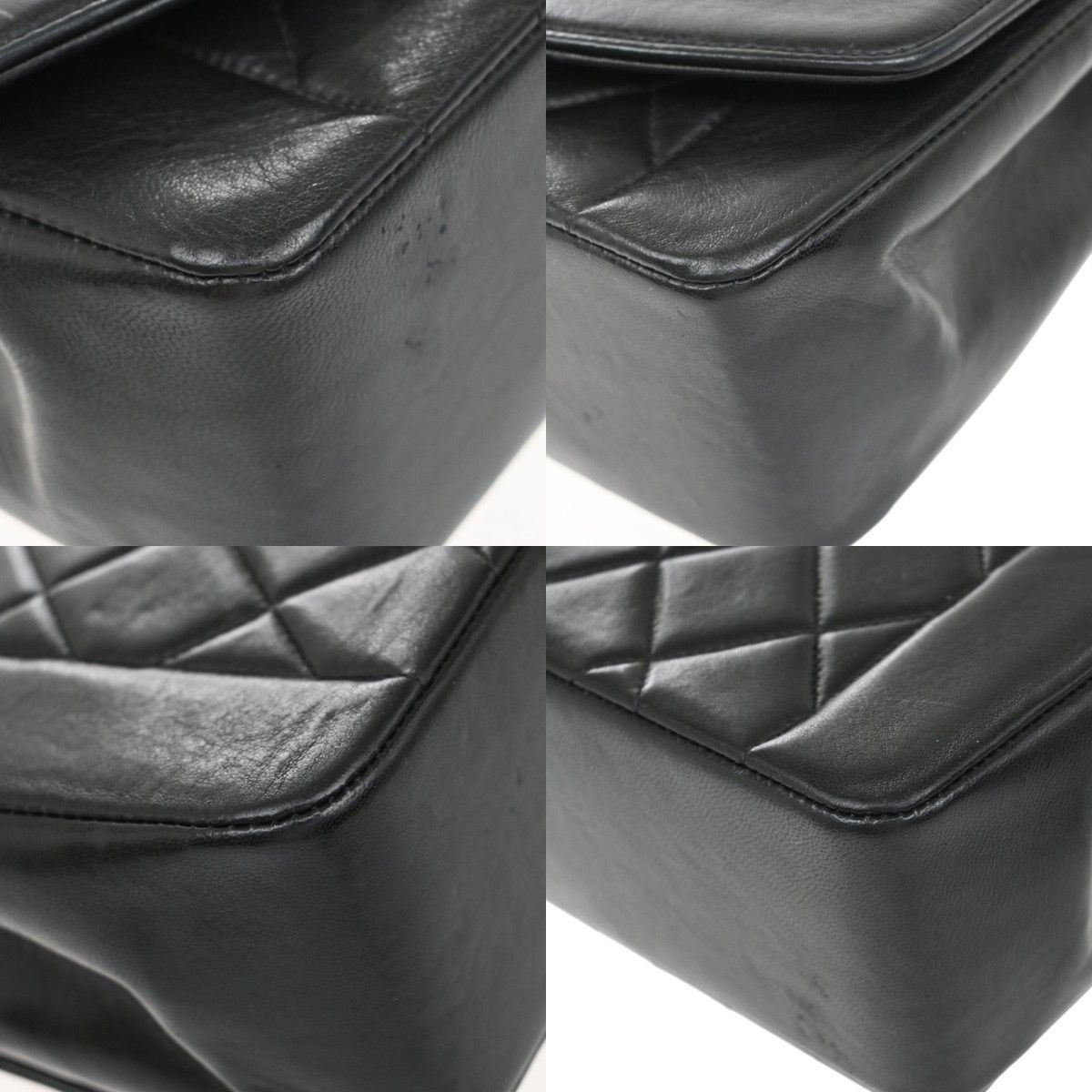 Chanel Chanel Vintage Diana Flap Bag Quilted Lambskin Size ONE SIZE - 10 Thumbnail