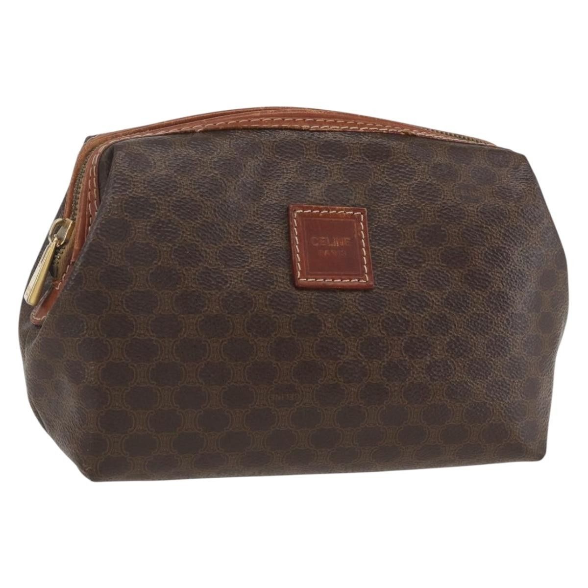 Celine Celine Macadam Pochette Canvas and Leather Size ONE SIZE - 14 Thumbnail