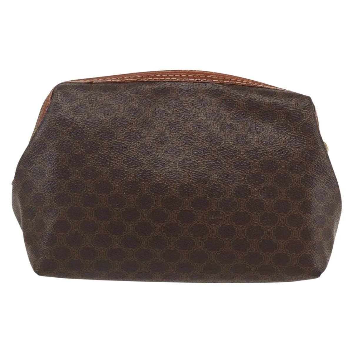 Celine Celine Macadam Pochette Canvas and Leather Size ONE SIZE - 2 Thumbnail
