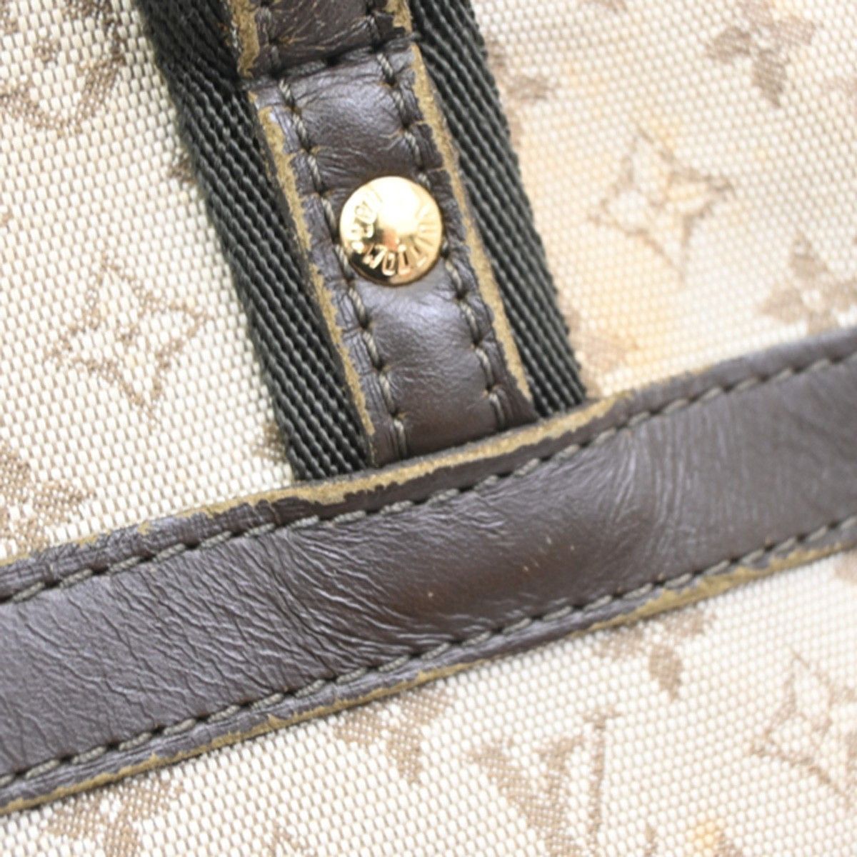 Louis Vuitton Louis Vuitton Josephine Handbag Mini Lin Size ONE SIZE - 11 Thumbnail