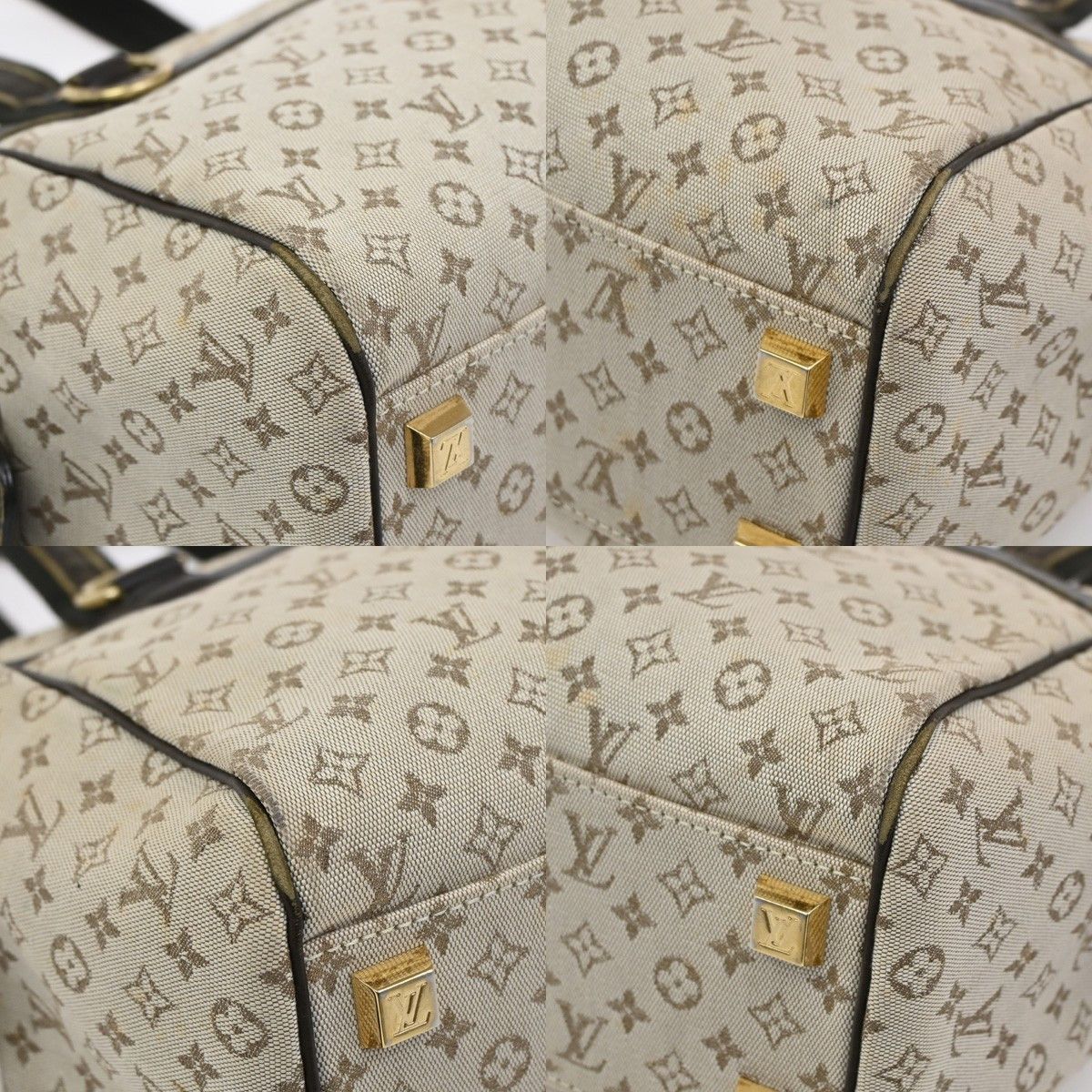 Louis Vuitton Louis Vuitton Josephine Handbag Mini Lin Size ONE SIZE - 9 Thumbnail