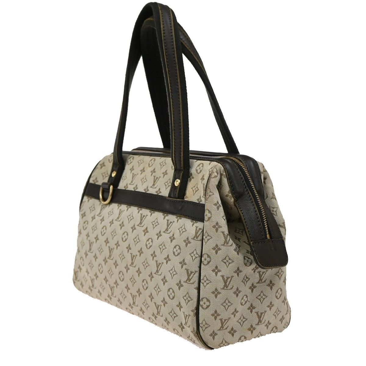 Louis Vuitton Louis Vuitton Josephine Handbag Mini Lin Size ONE SIZE - 3 Thumbnail