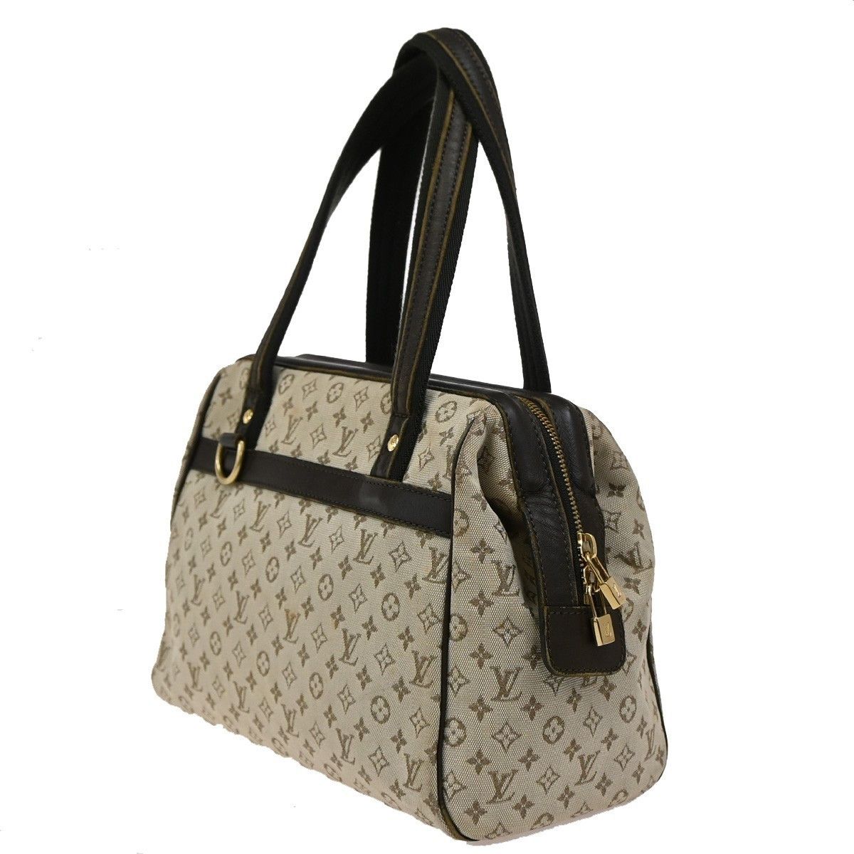 Louis Vuitton Louis Vuitton Josephine Handbag Mini Lin Size ONE SIZE - 4 Thumbnail