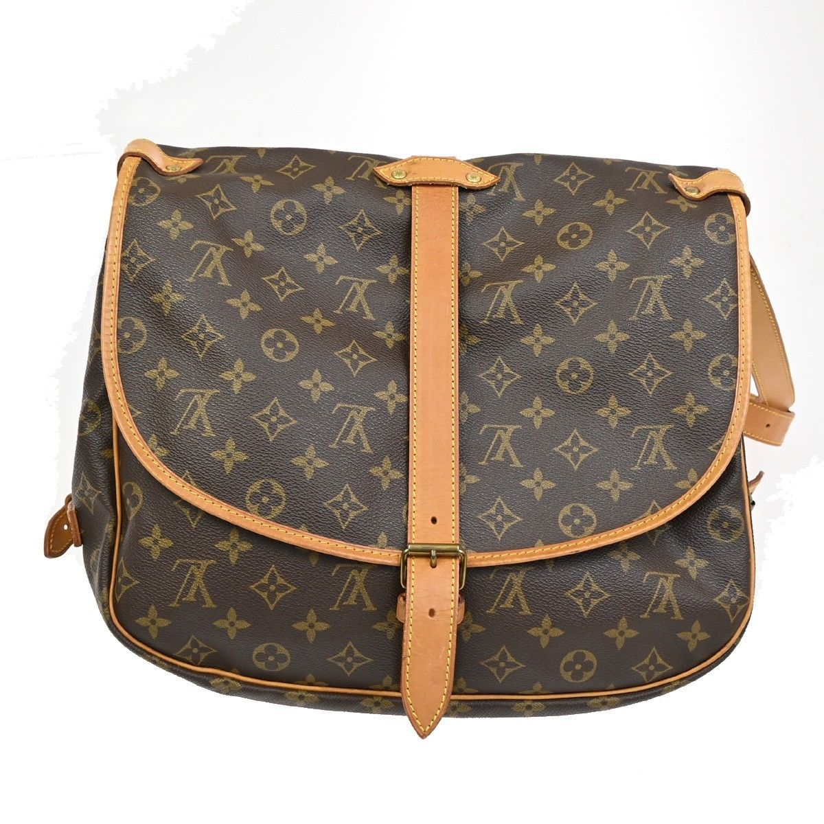 Louis Vuitton Louis Vuitton Saumur Handbag Monogram Canvas Size ONE SIZE - 2 Thumbnail