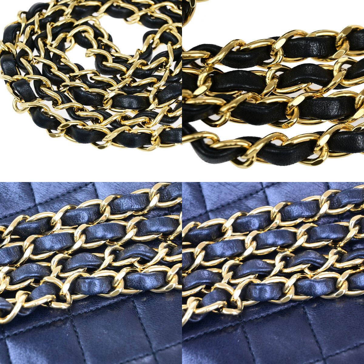 Chanel Chanel Vintage Envelope Flap Bag Quilted Lambskin Size ONE SIZE - 11 Thumbnail