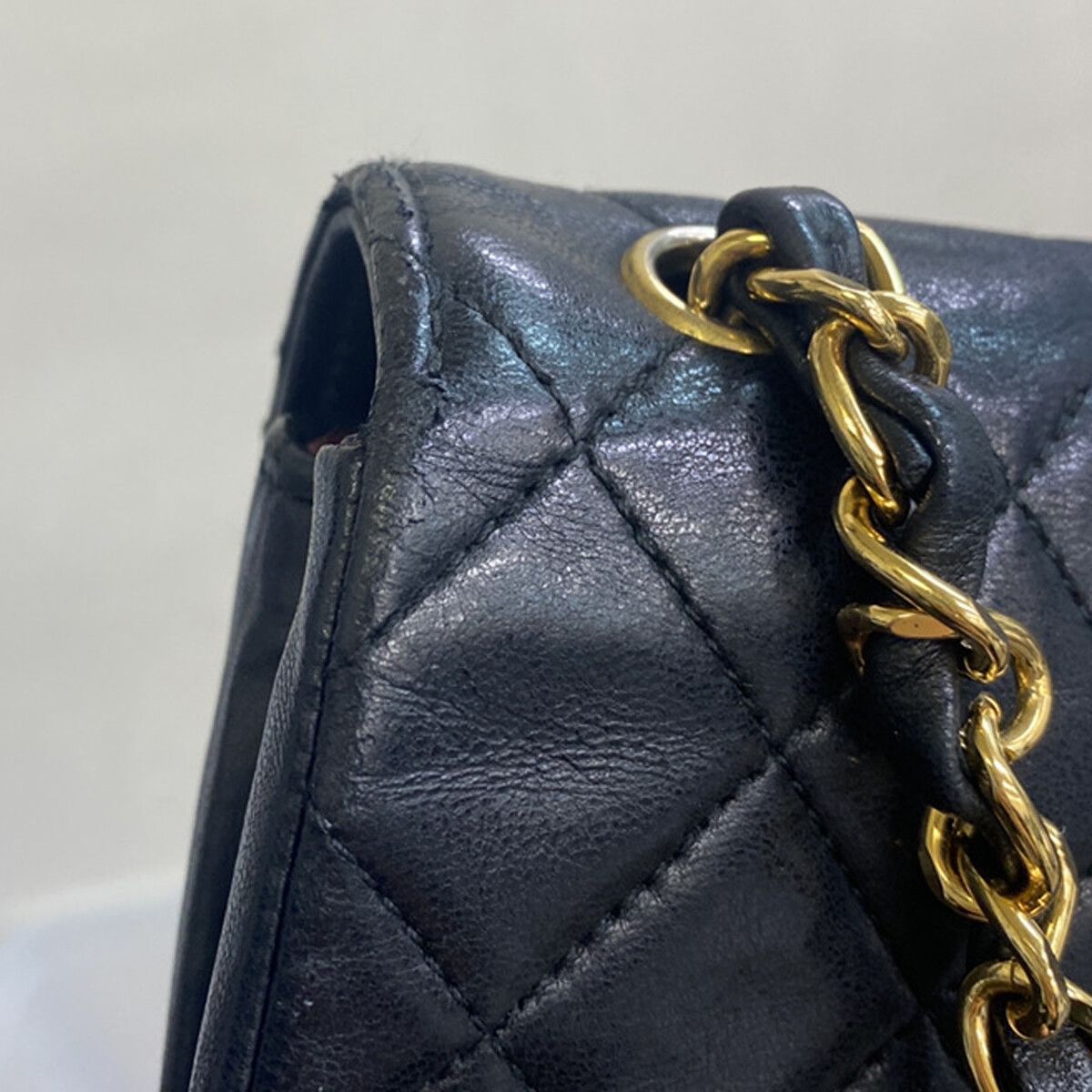 Chanel Chanel Vintage Envelope Flap Bag Quilted Lambskin Size ONE SIZE - 12 Thumbnail