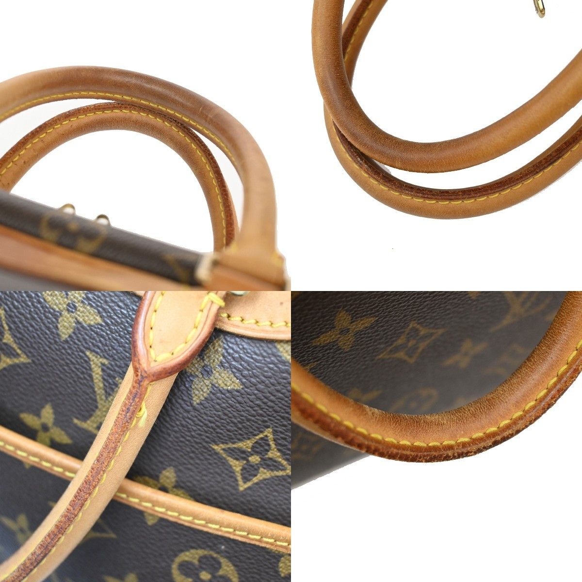 Louis Vuitton Louis Vuitton Deauville Handbag Monogram Canvas Size ONE SIZE - 8 Thumbnail